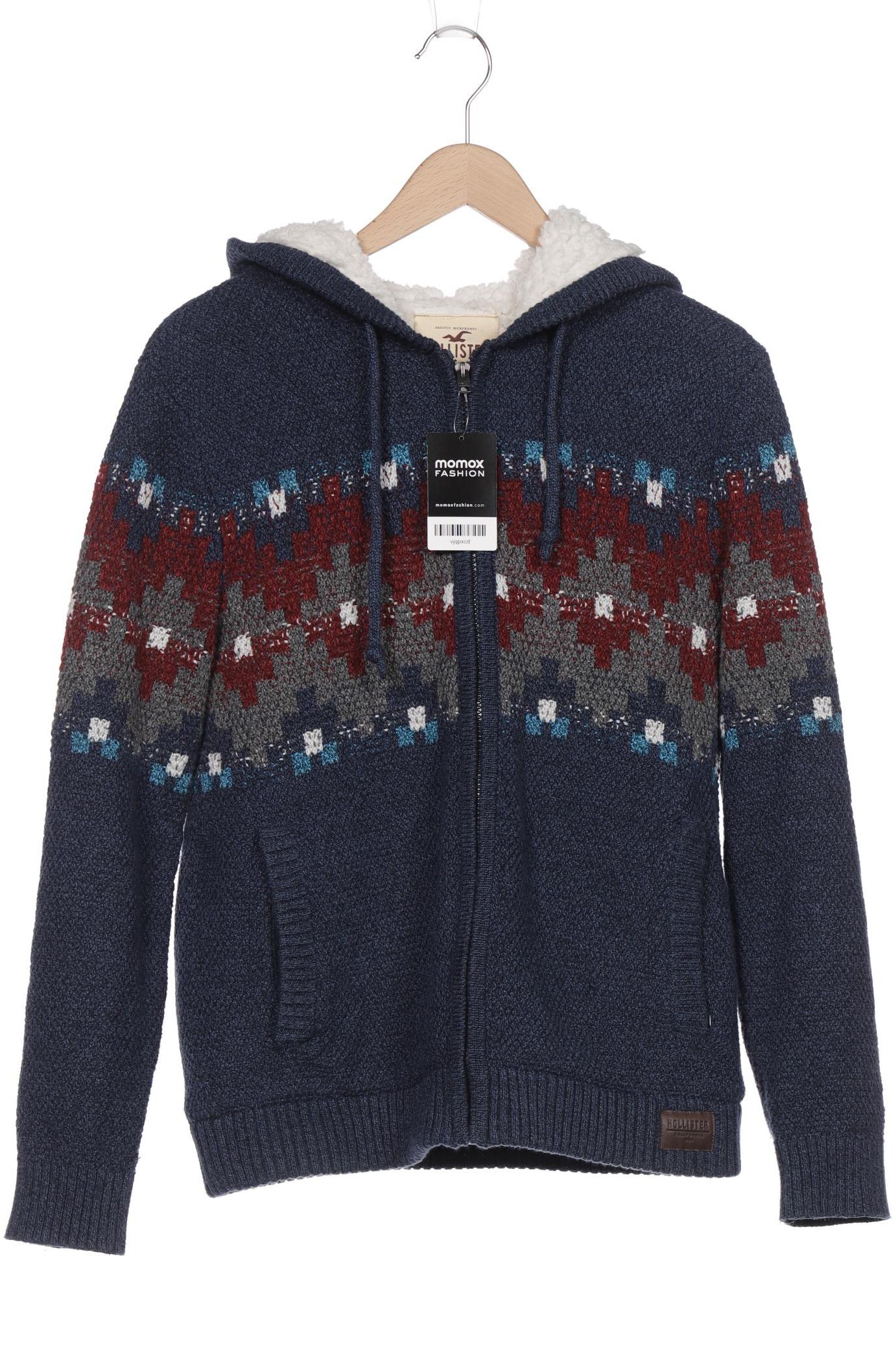 

Hollister Herren Strickjacke, blau