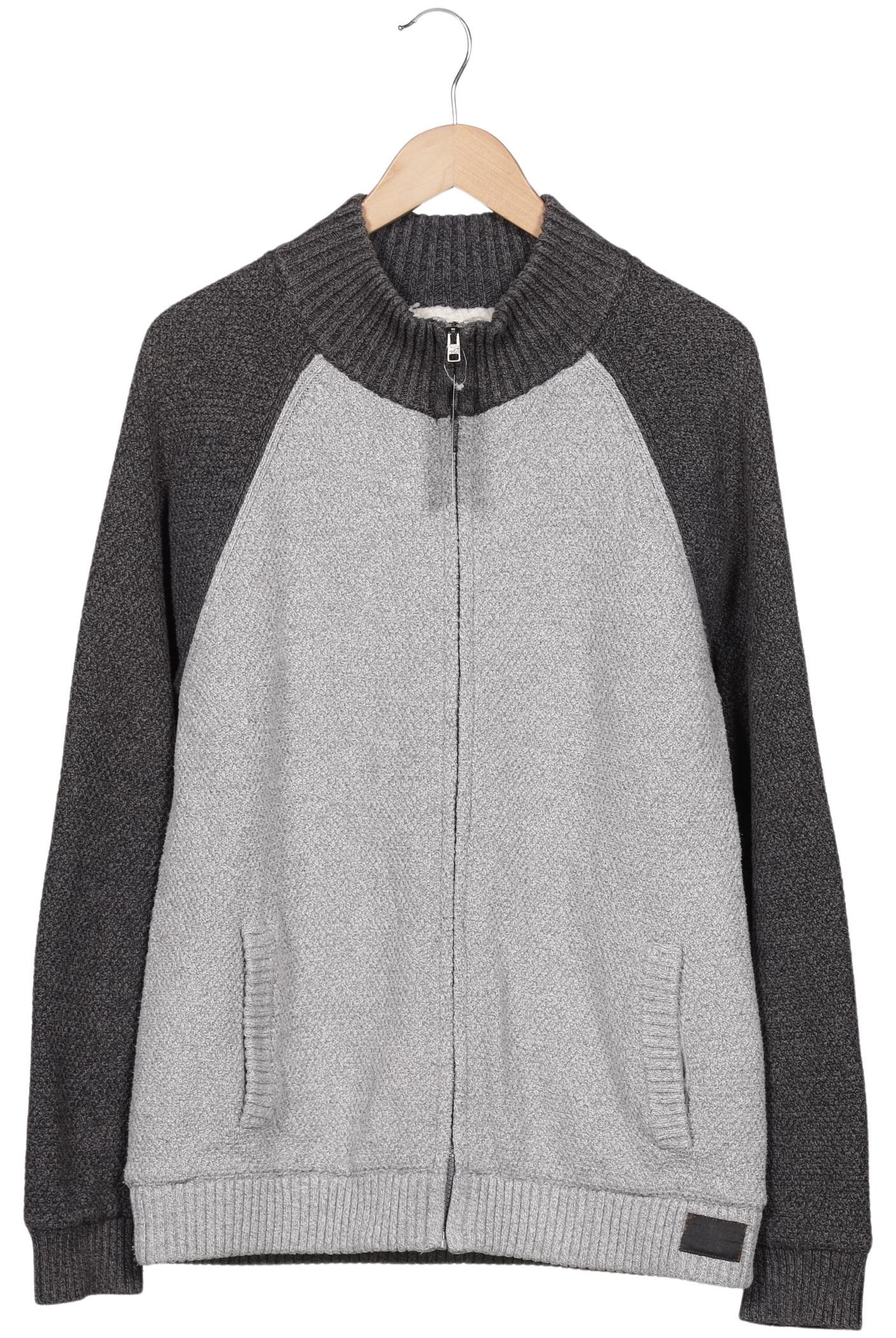 

Hollister Herren Strickjacke, grau, Gr. 52