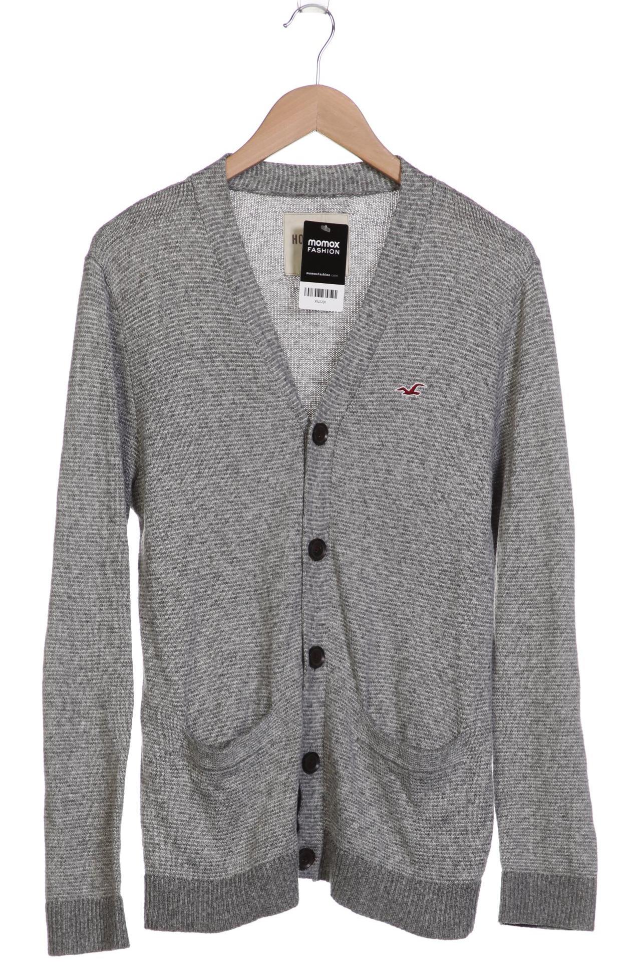 

Hollister Herren Strickjacke, grau, Gr. 46