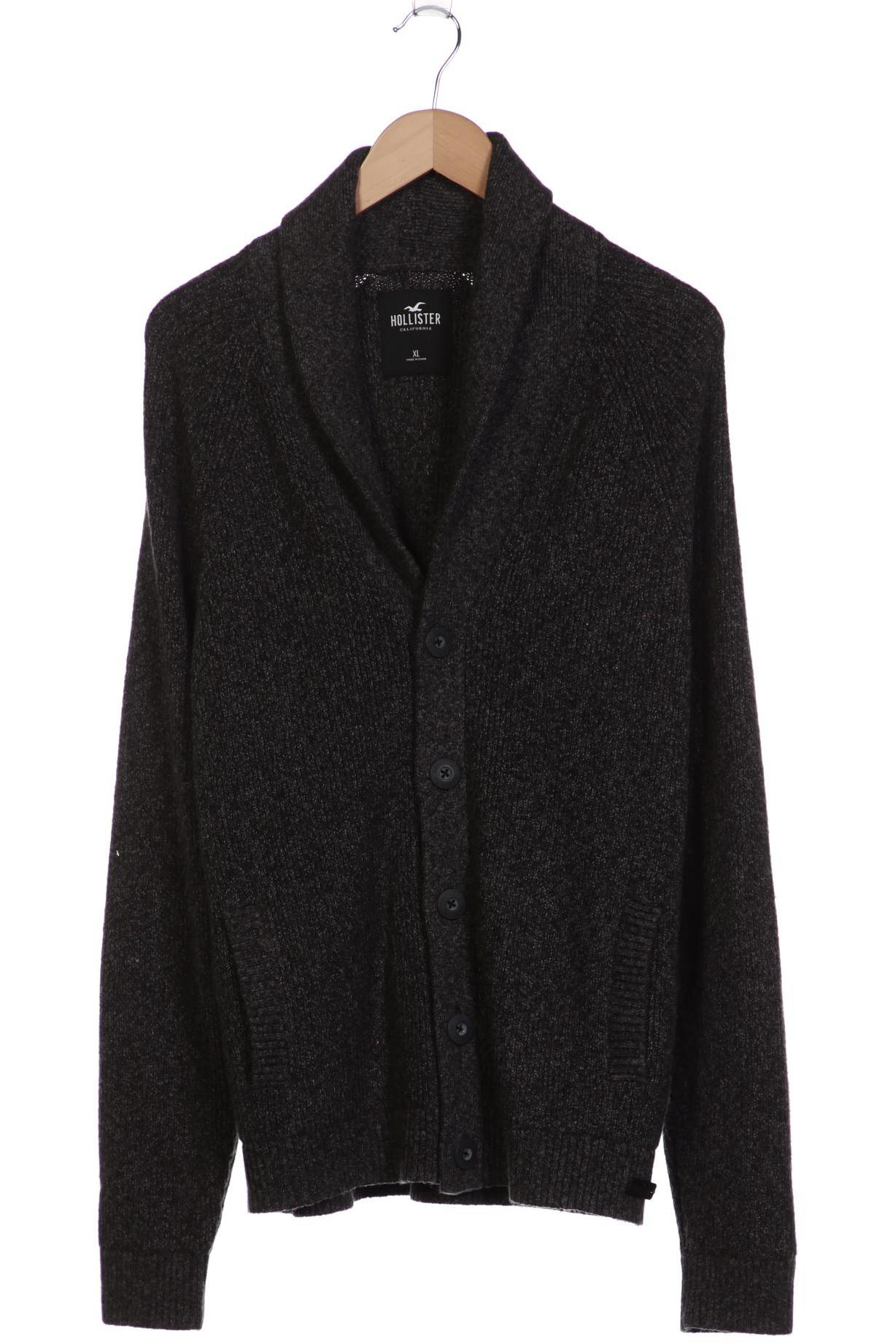 

Hollister Herren Strickjacke, grau, Gr. 54