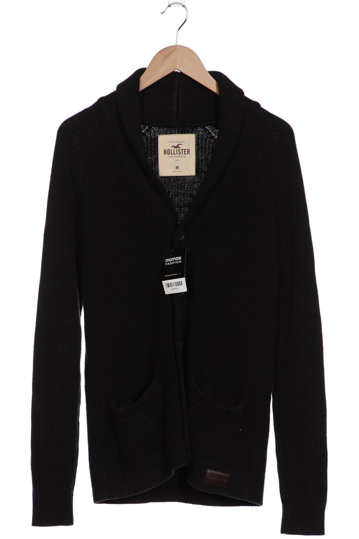 

Hollister Herren Strickjacke, schwarz, Gr. 48