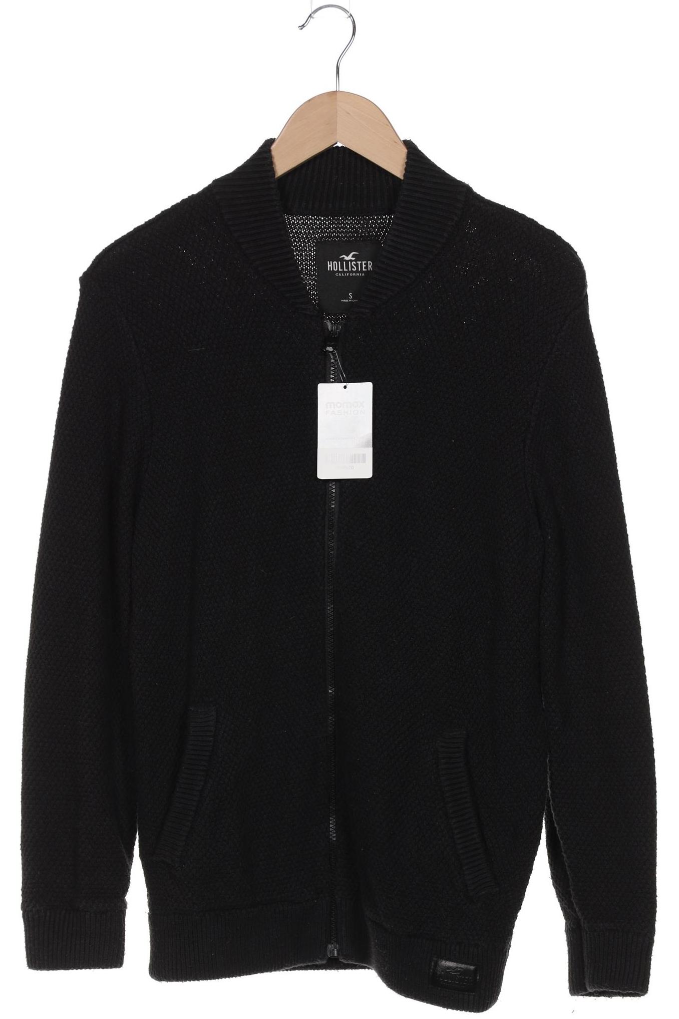 Thumbnail - Hollister Herren Strickjacke, schwarz, Gr. 46