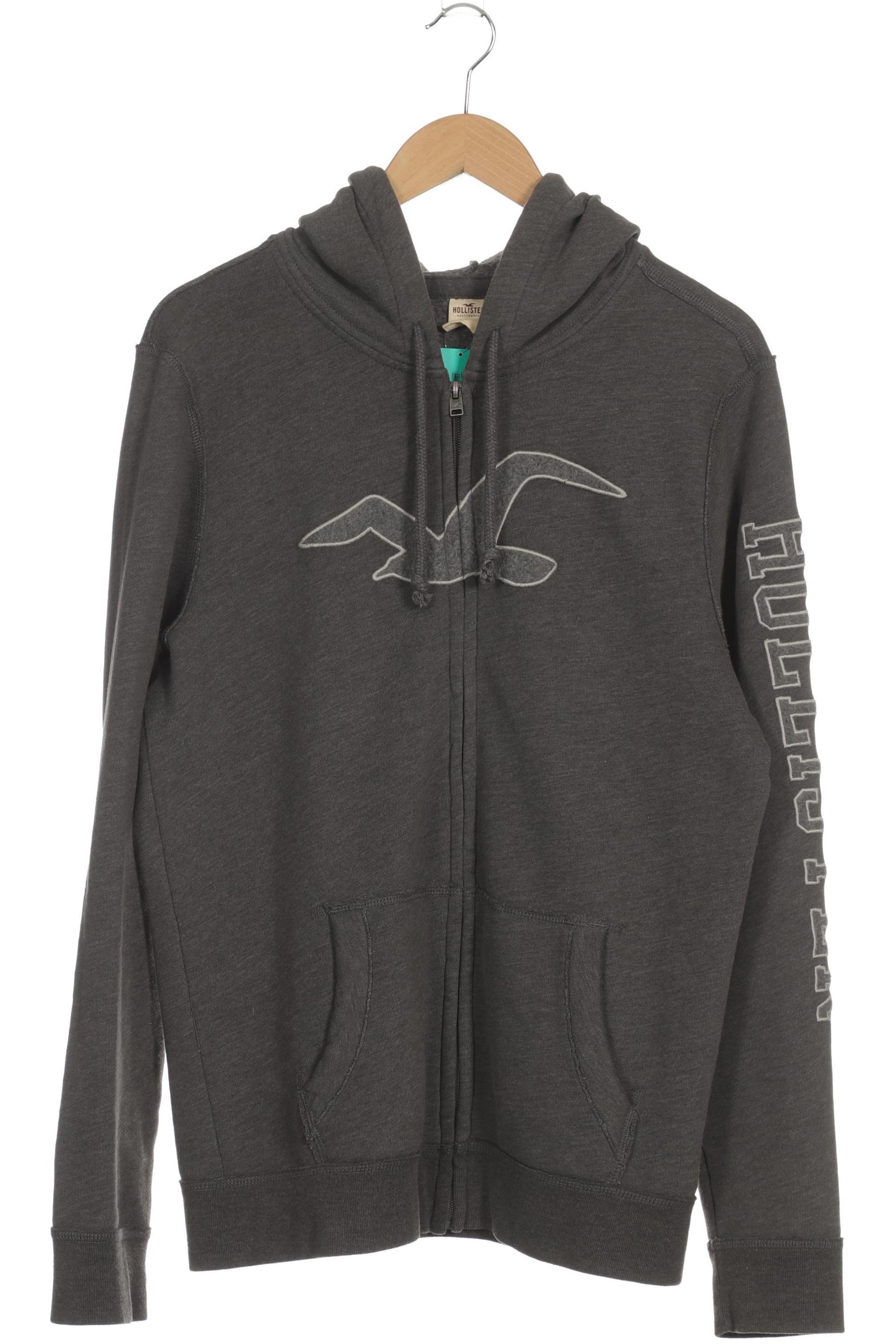 

Hollister Herren Kapuzenpullover, grau, Gr.