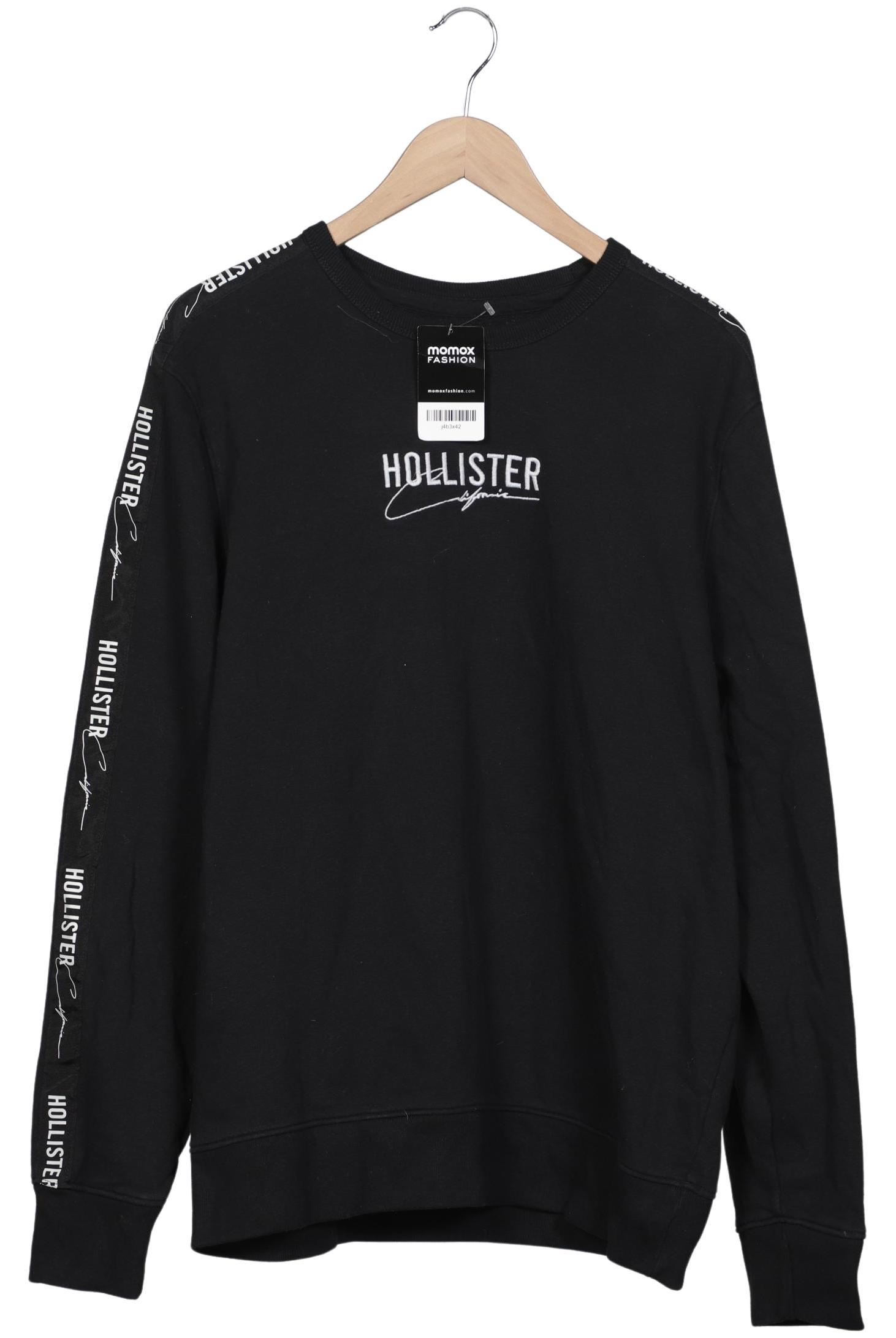 

Hollister Herren Sweatshirt, schwarz, Gr. 54