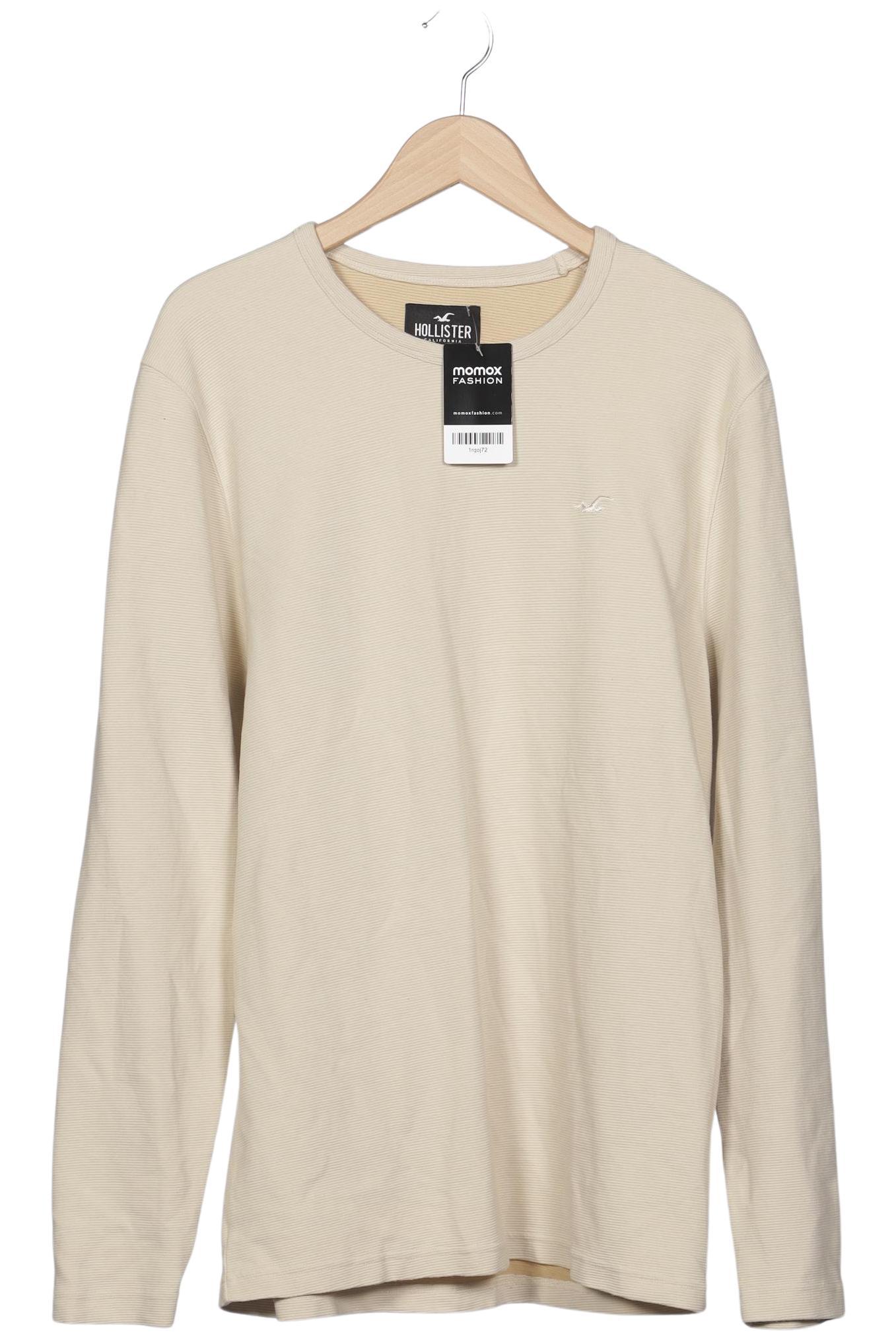 

Hollister Herren Sweatshirt, beige, Gr. 52