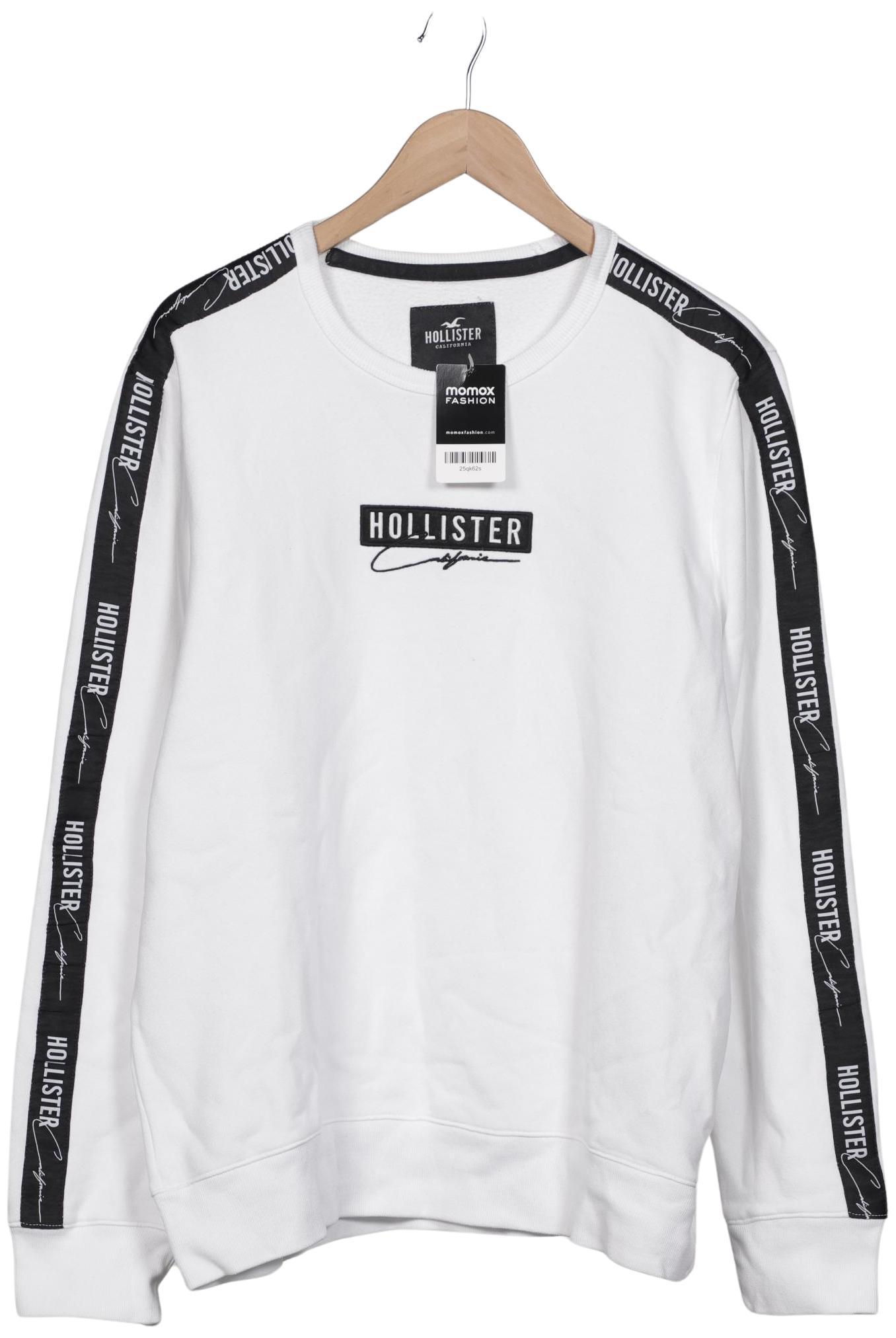 

Hollister Herren Sweatshirt, weiß, Gr. 54