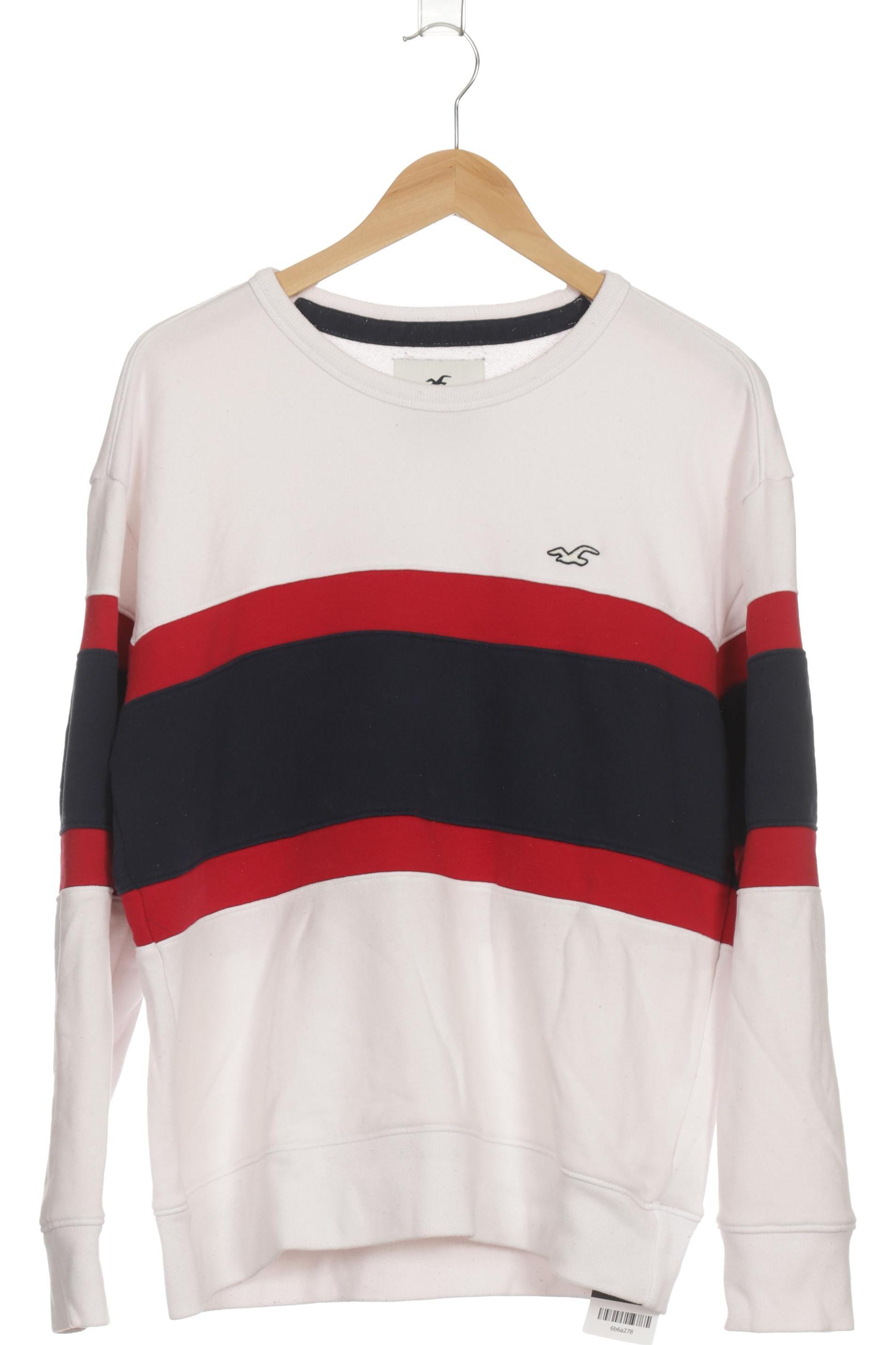 

Hollister Herren Sweatshirt, weiß, Gr. 48