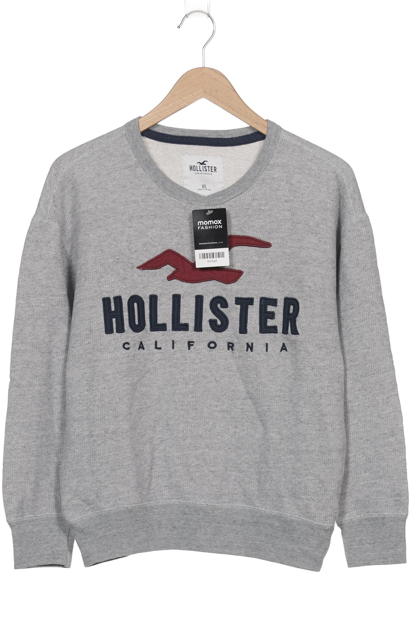 

Hollister Herren Sweatshirt, grau, Gr. 44
