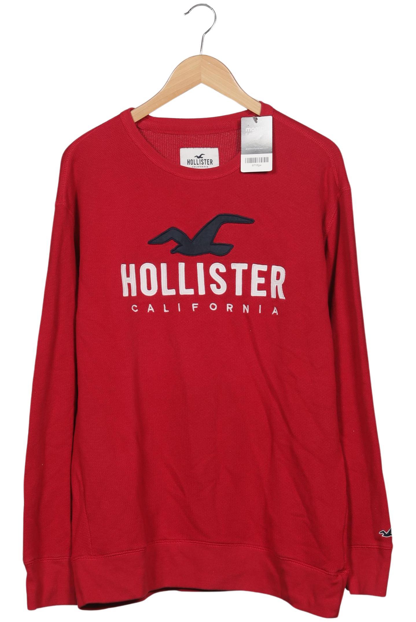 

Hollister Herren Sweatshirt, rot, Gr. 54