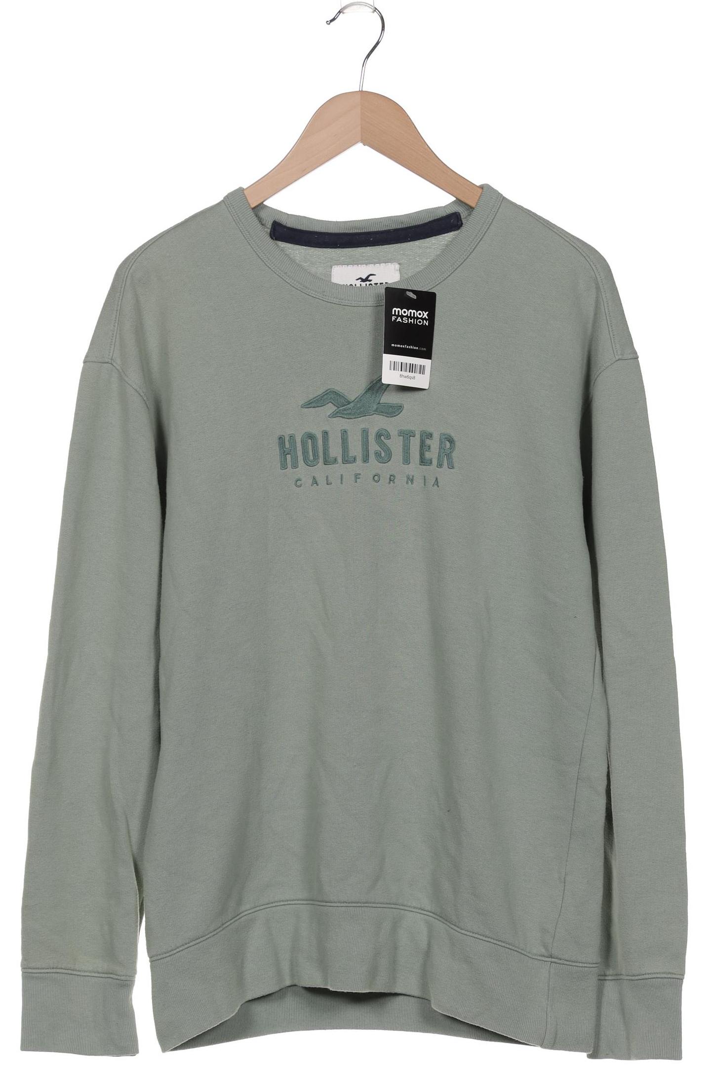 

Hollister Herren Sweatshirt, hellgrün, Gr. 48
