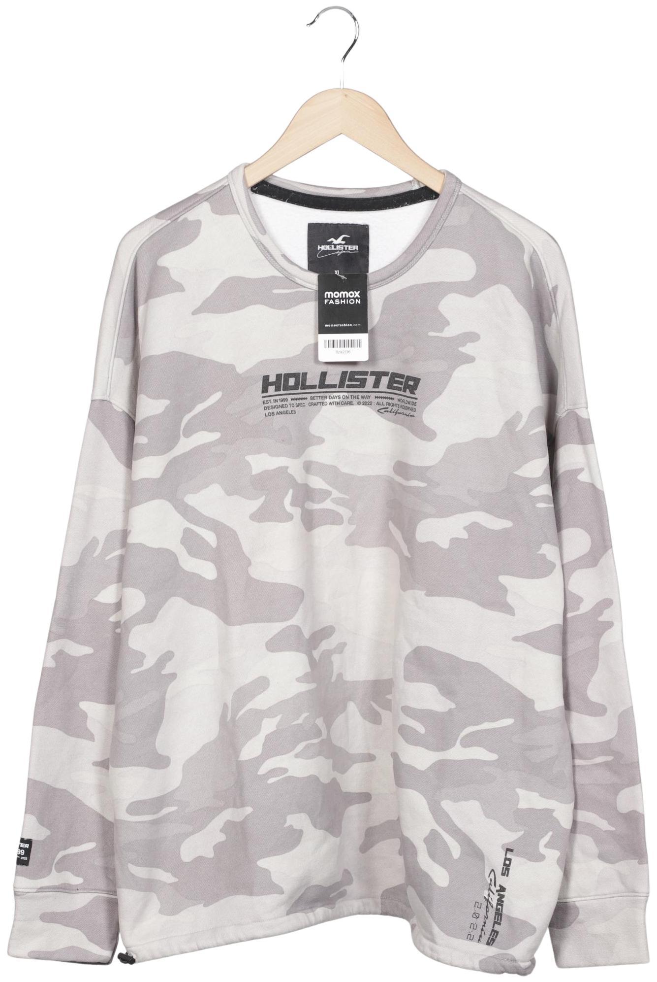 

Hollister Herren Sweatshirt, grau, Gr. 54