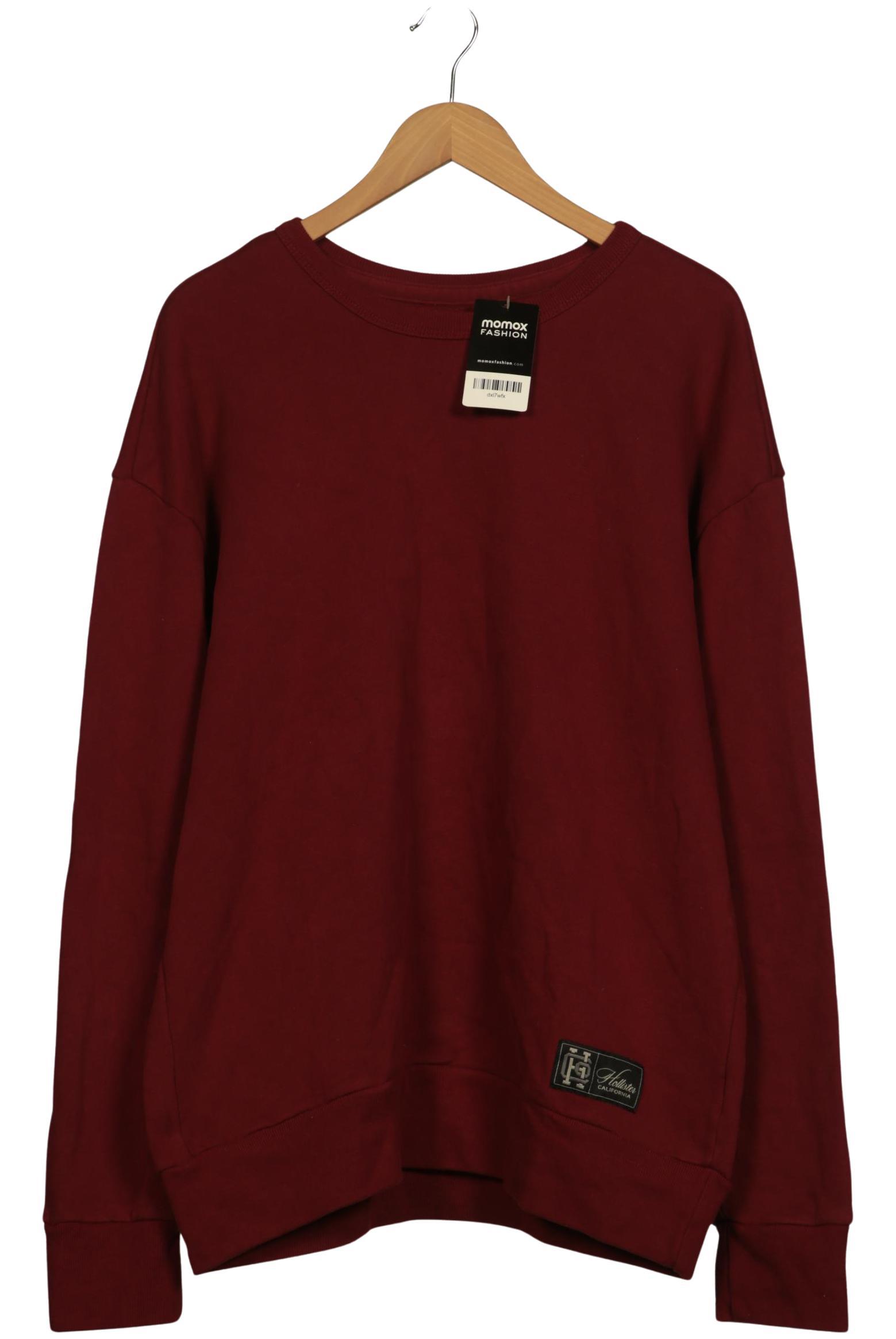 Thumbnail - Hollister Herren Sweatshirt, bordeaux, Gr. 54