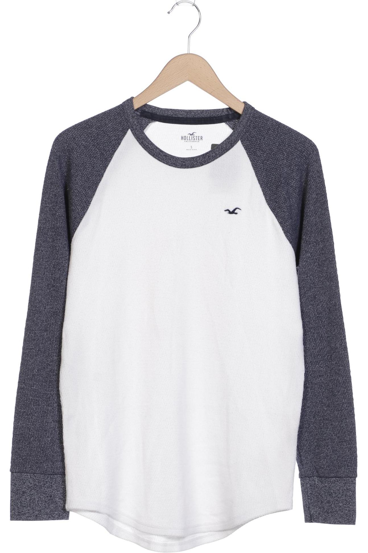 

Hollister Herren Sweatshirt, weiß, Gr. 46