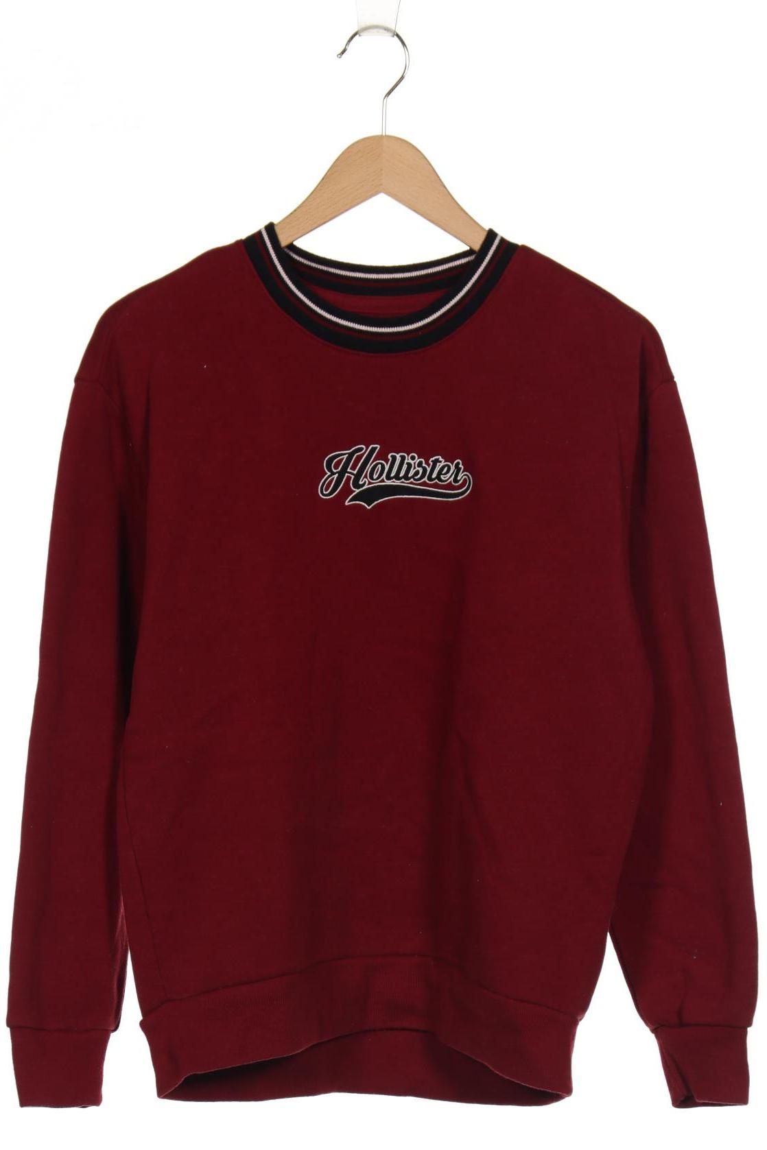 

Hollister Herren Sweatshirt, bordeaux, Gr. 44