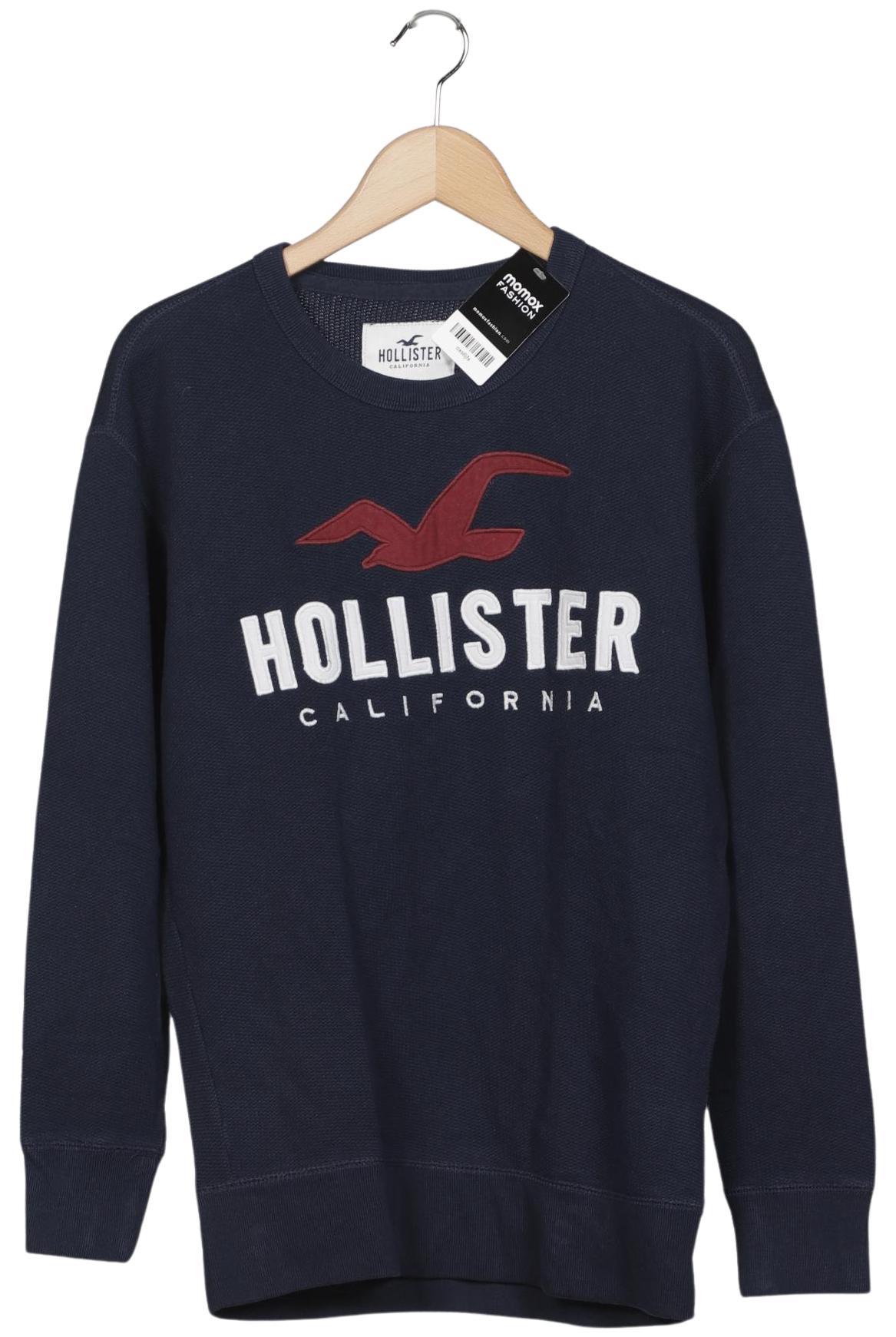

Hollister Herren Sweatshirt, marineblau, Gr. 46