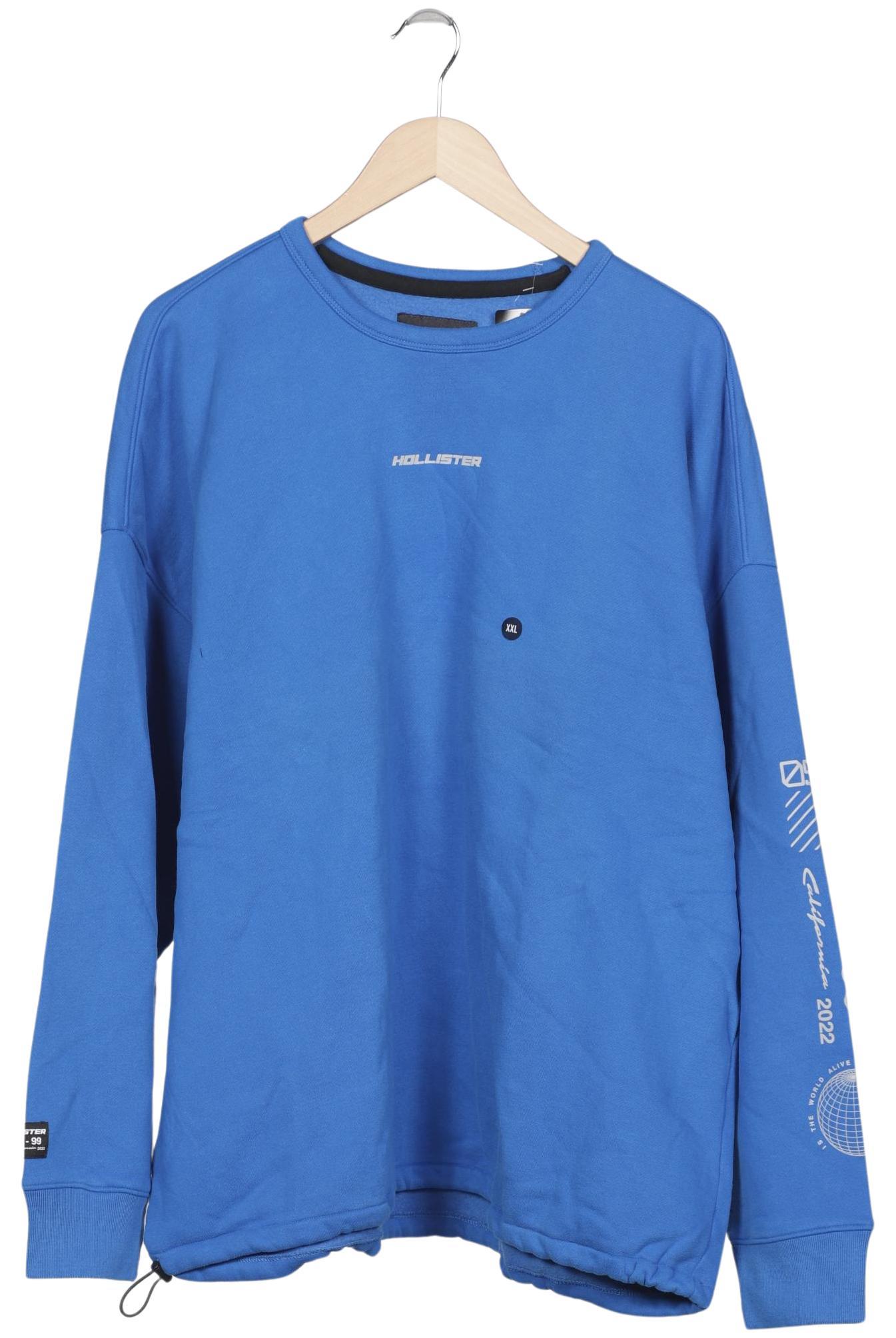 

Hollister Herren Sweatshirt, blau, Gr. 56