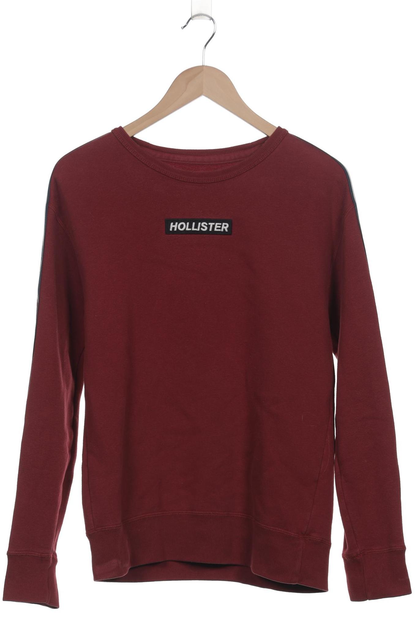 

Hollister Herren Sweatshirt, bordeaux, Gr. 46