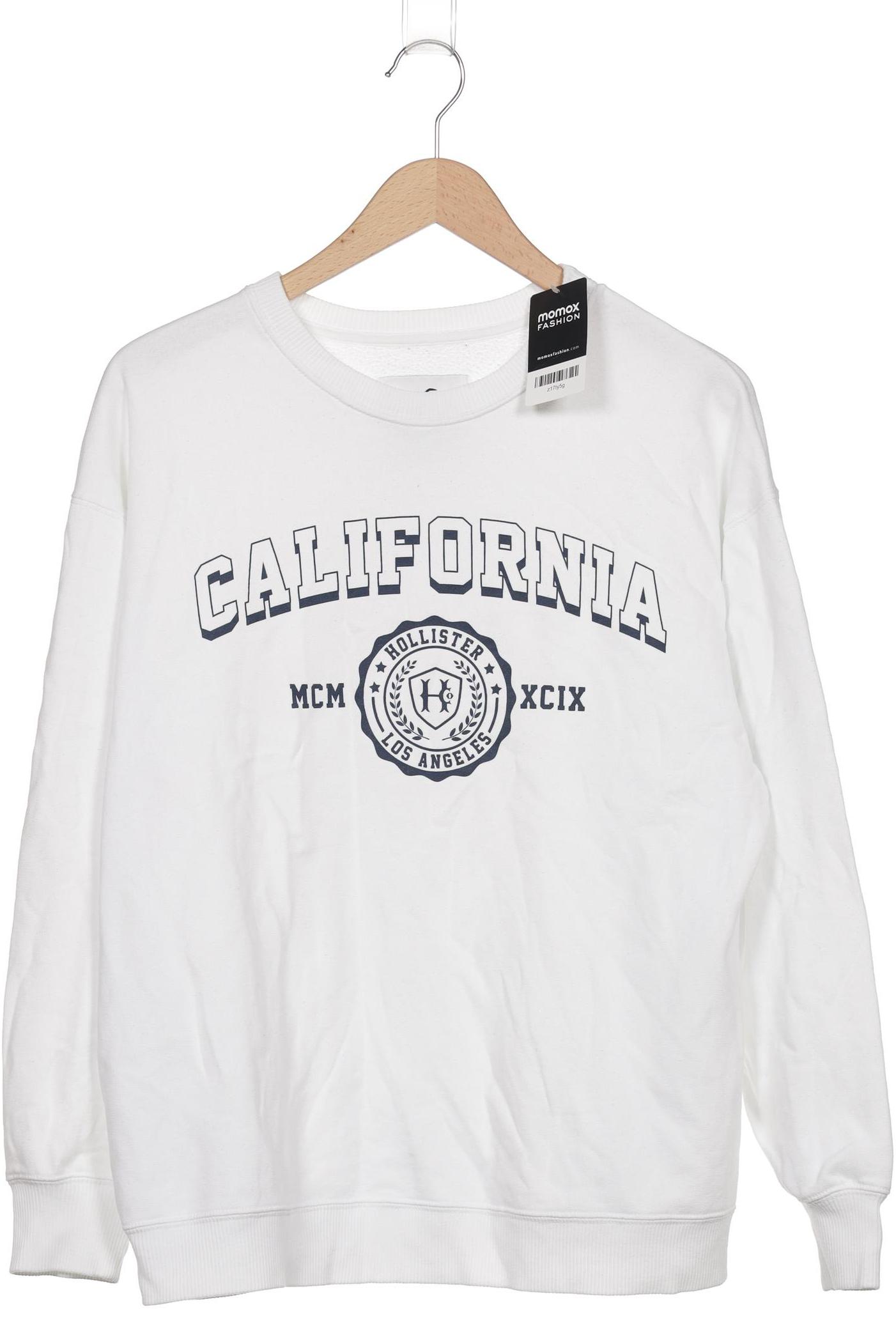 

Hollister Herren Sweatshirt, weiß, Gr. 46