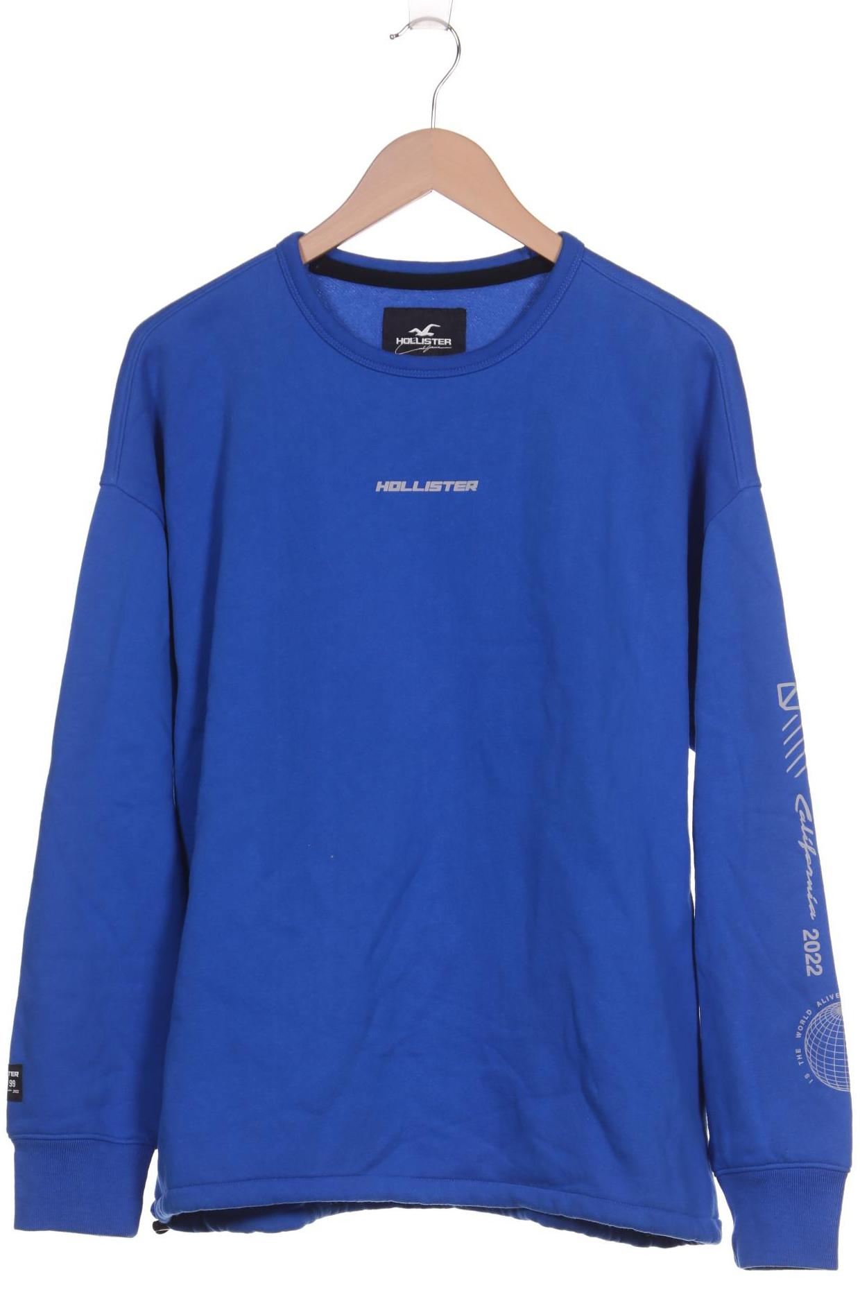 

Hollister Herren Sweatshirt, blau, Gr. 48