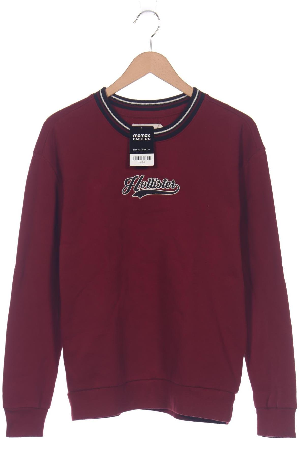 

Hollister Herren Sweatshirt, bordeaux, Gr. 46