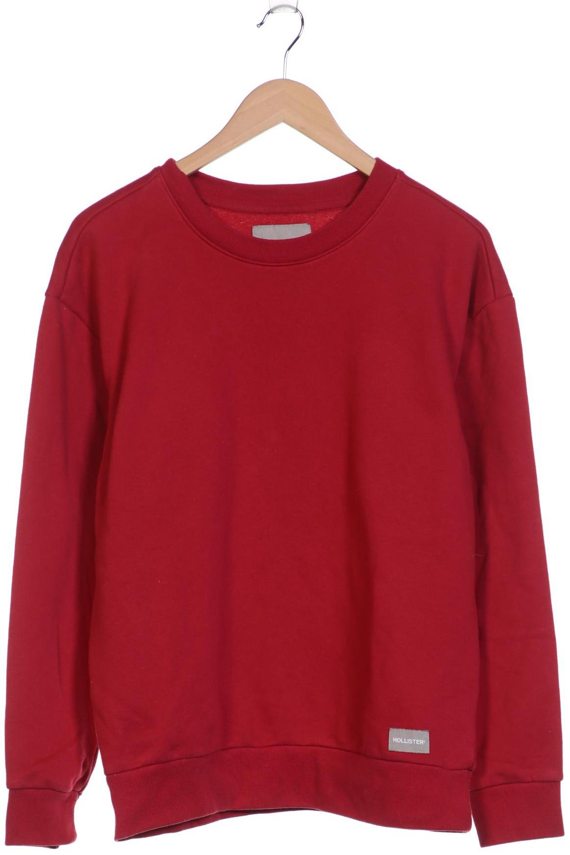

Hollister Herren Sweatshirt, bordeaux, Gr. 46