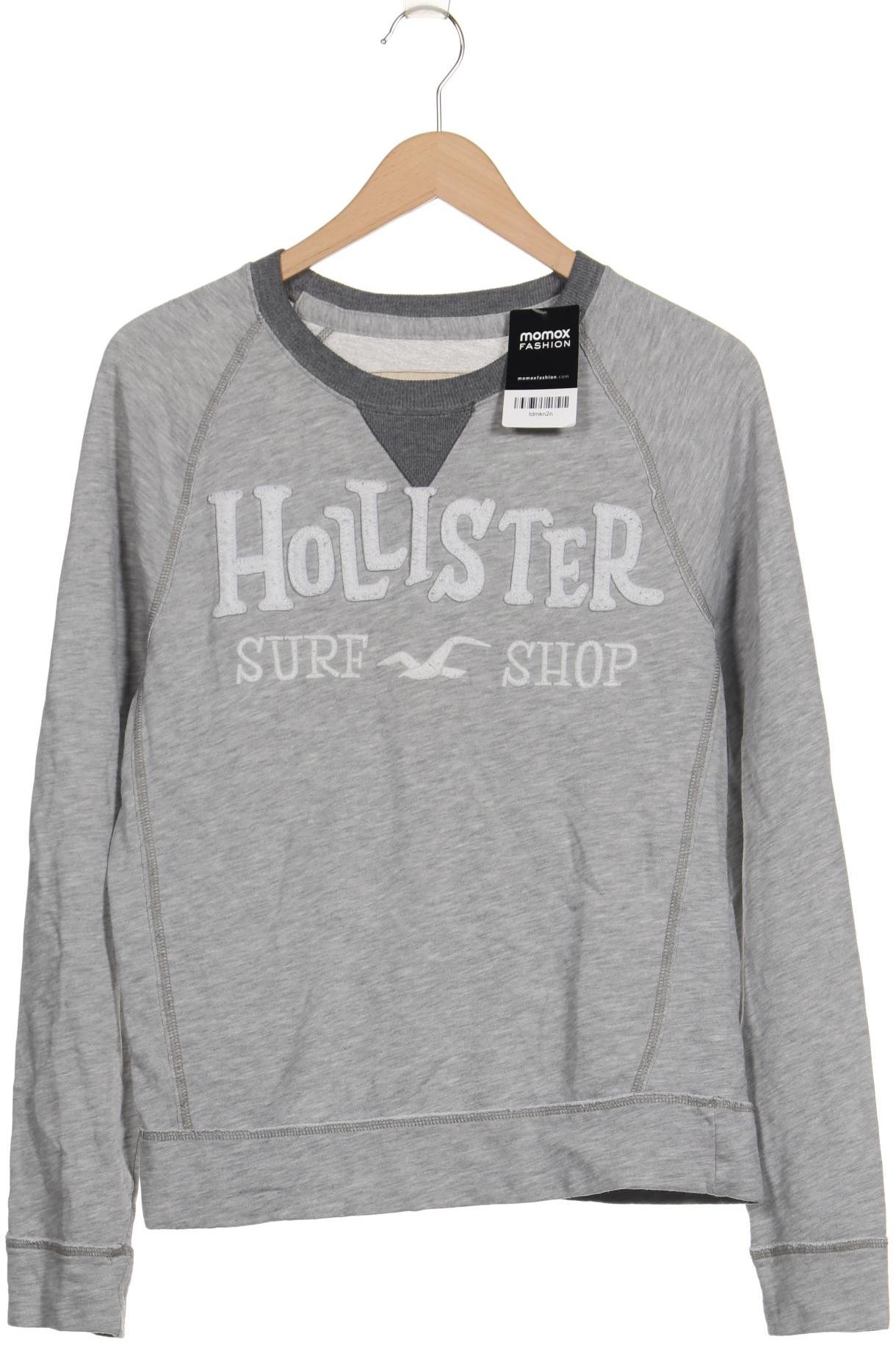 

Hollister Herren Sweatshirt, silber, Gr. 46