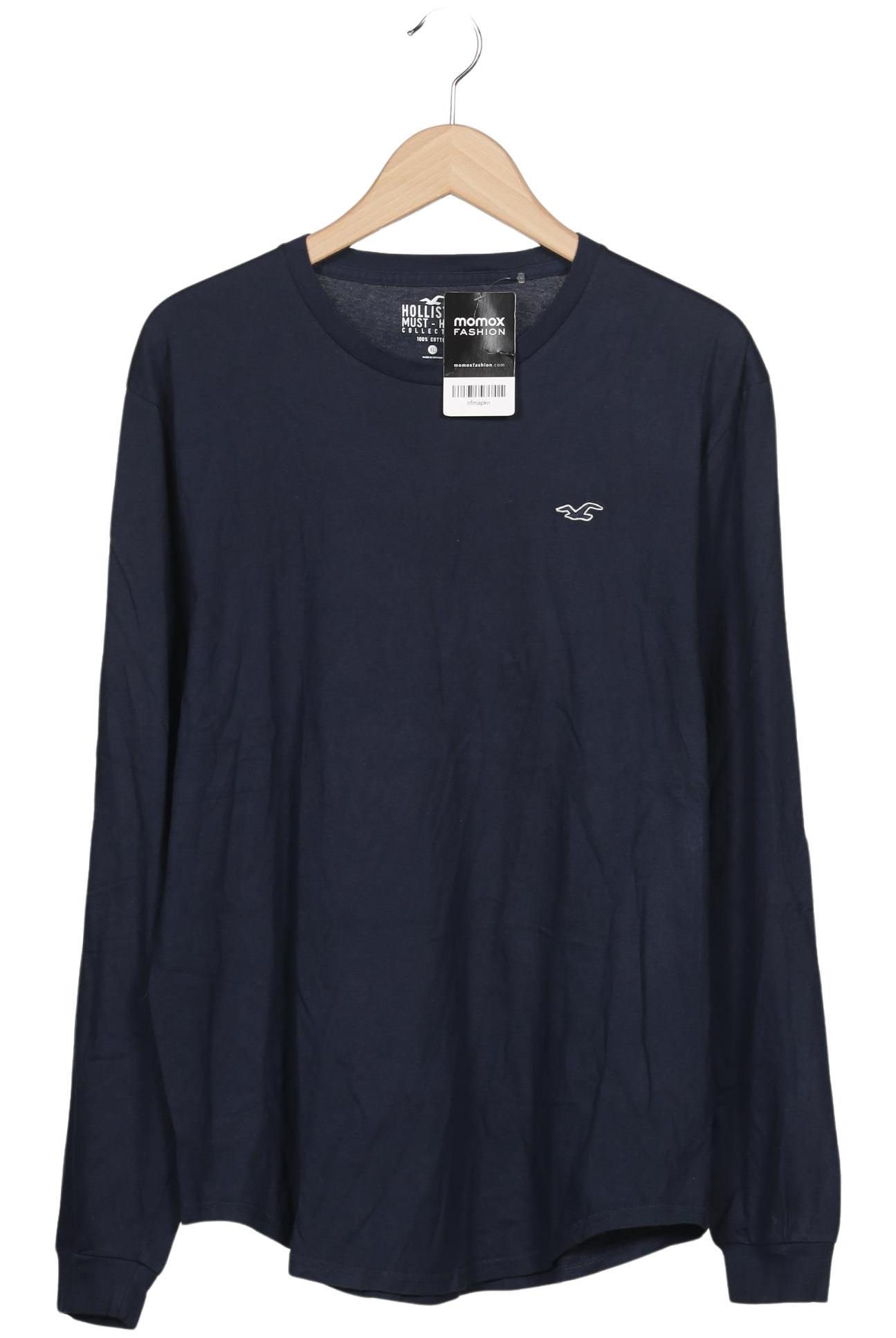 

Hollister Herren Sweatshirt, marineblau, Gr. 54