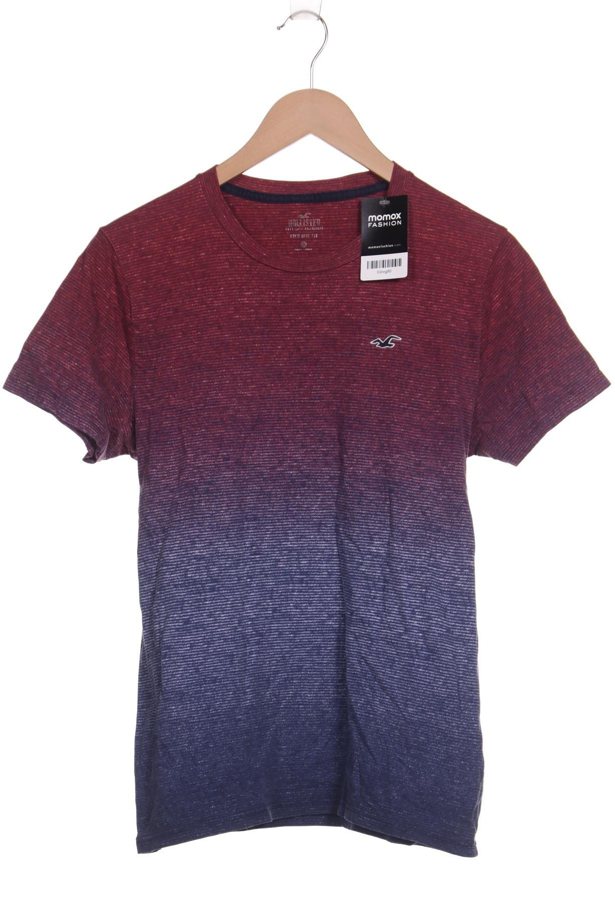 

Hollister Herren T-Shirt, bordeaux, Gr. 48