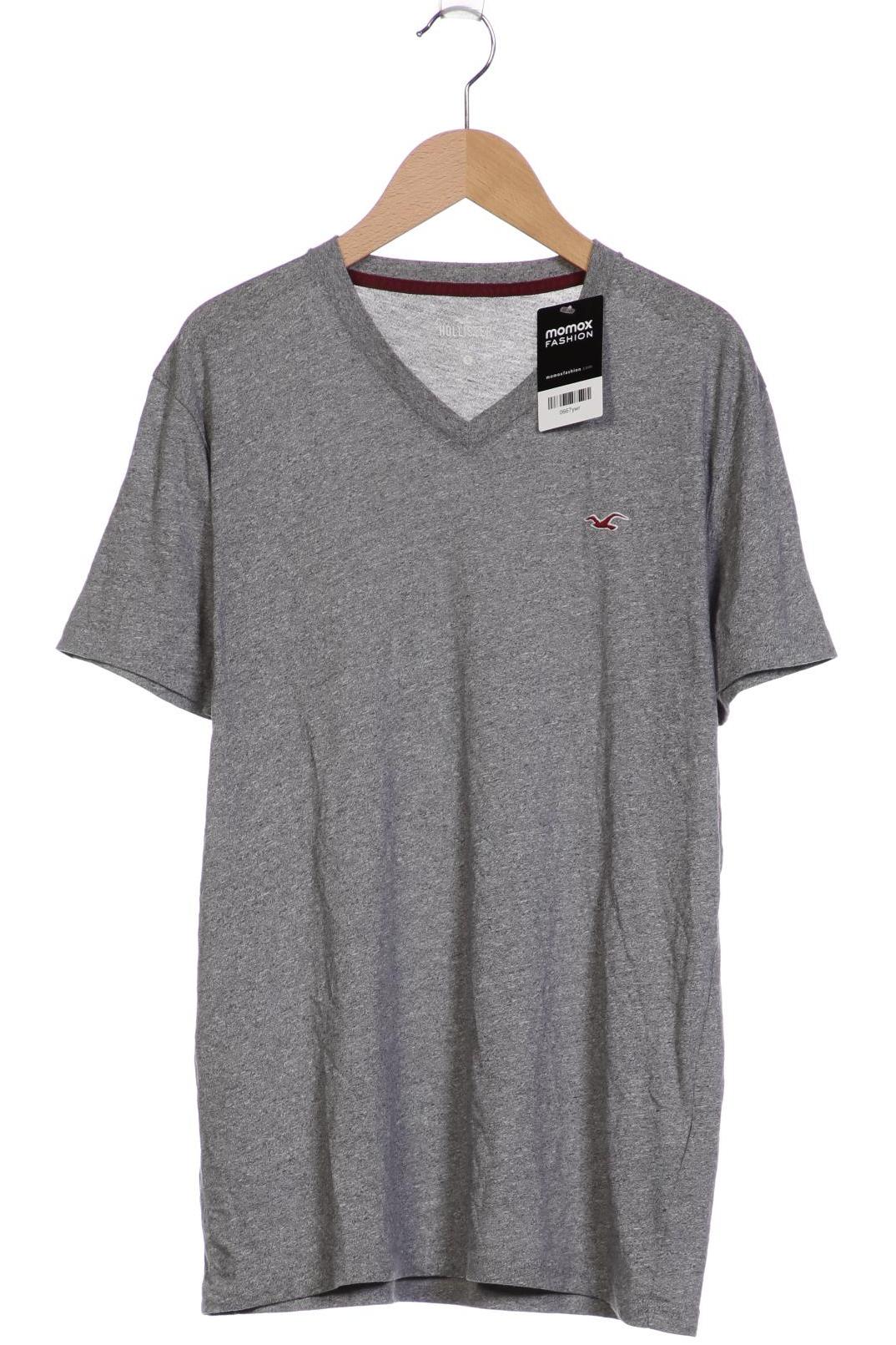 

Hollister Herren T-Shirt, grau, Gr. 46