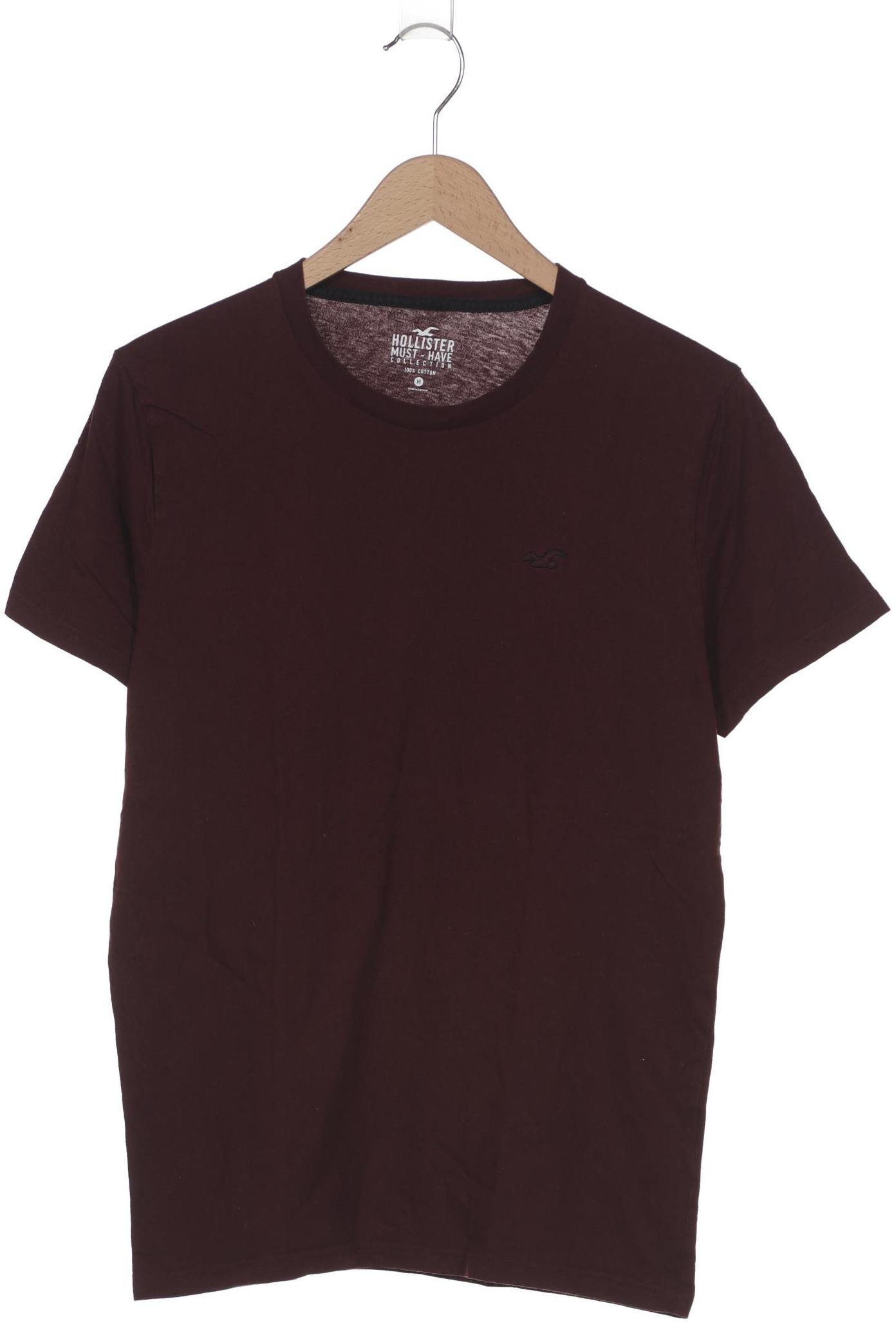 

Hollister Herren T-Shirt, bordeaux, Gr. 48