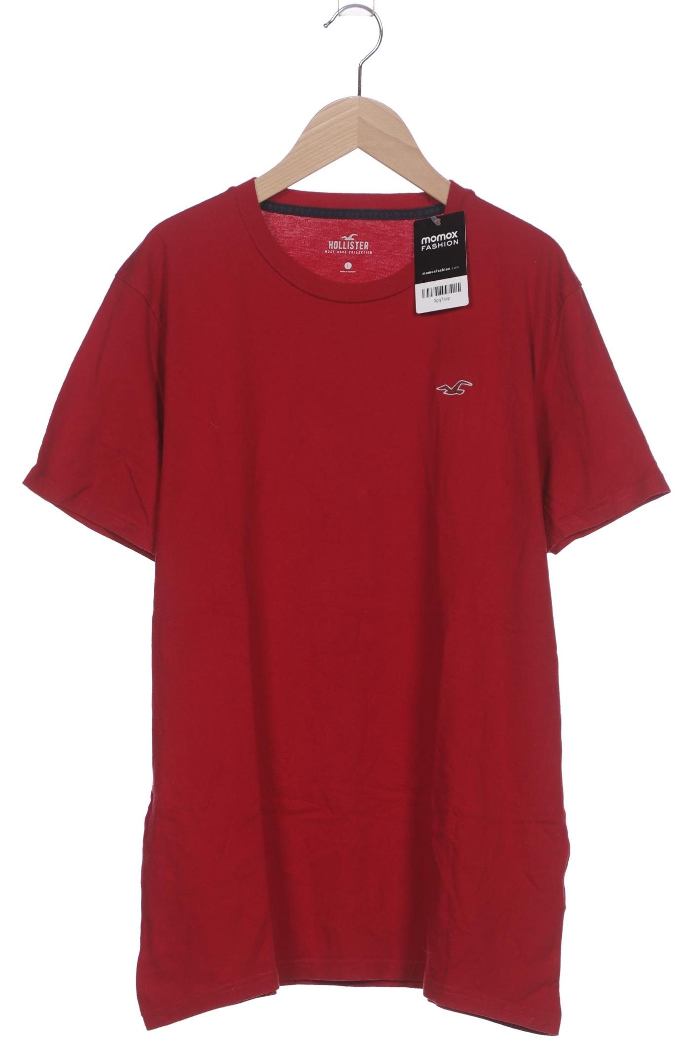 

Hollister Herren T-Shirt, rot, Gr. 52