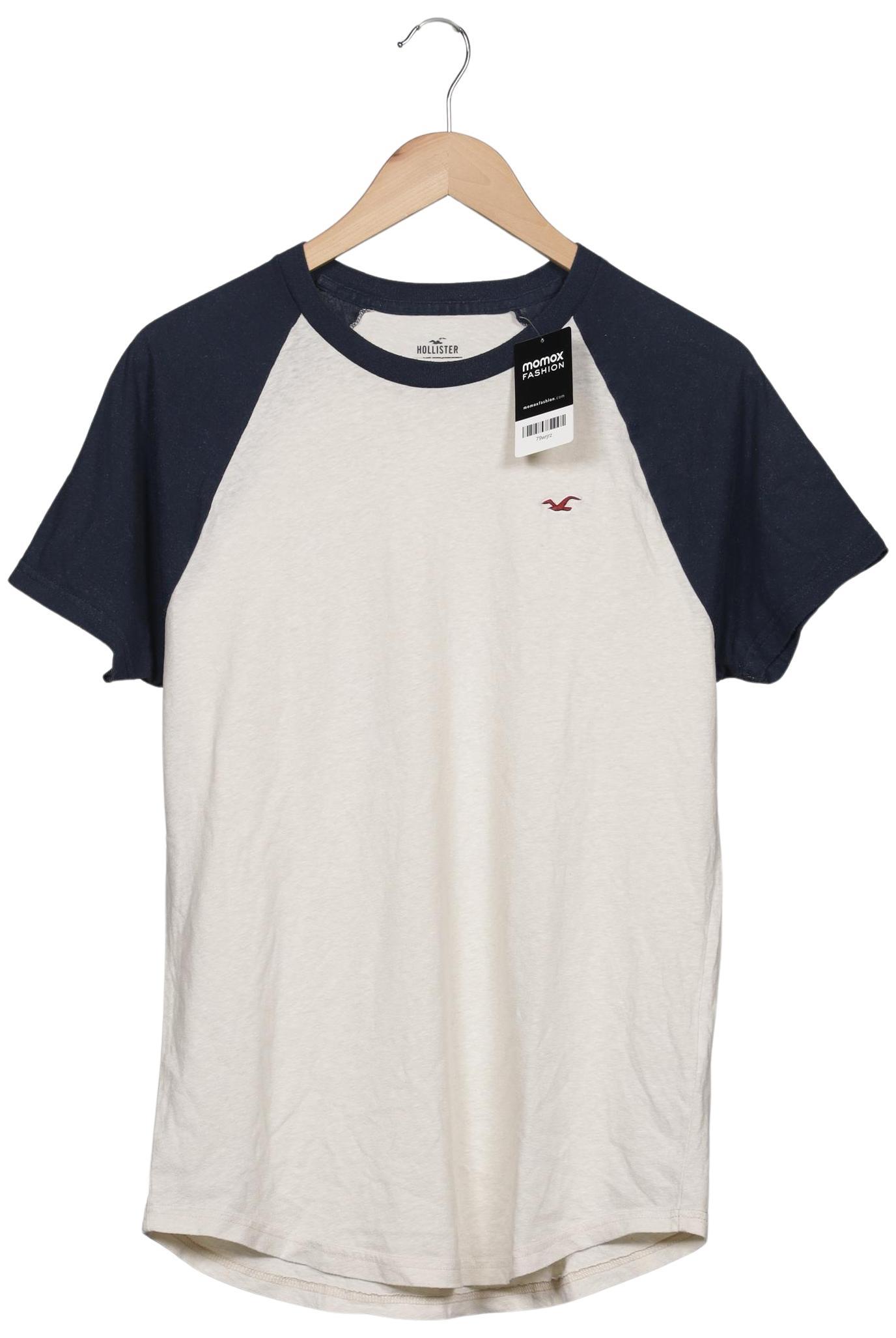 

Hollister Herren T-Shirt, cremeweiß, Gr. 48