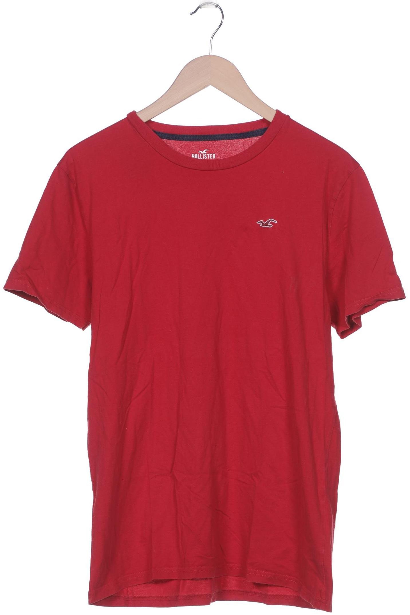 

Hollister Herren T-Shirt, bordeaux, Gr. 52