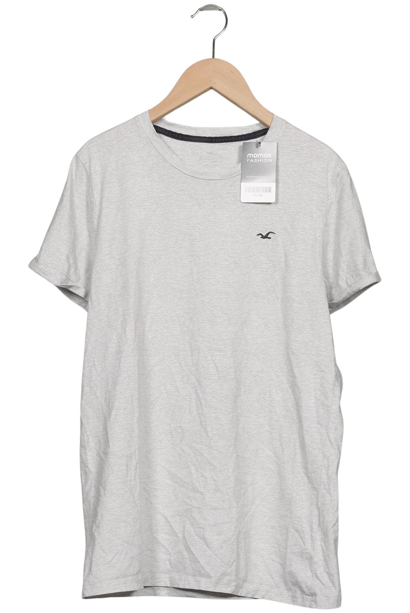 

Hollister Herren T-Shirt, grau, Gr. 48