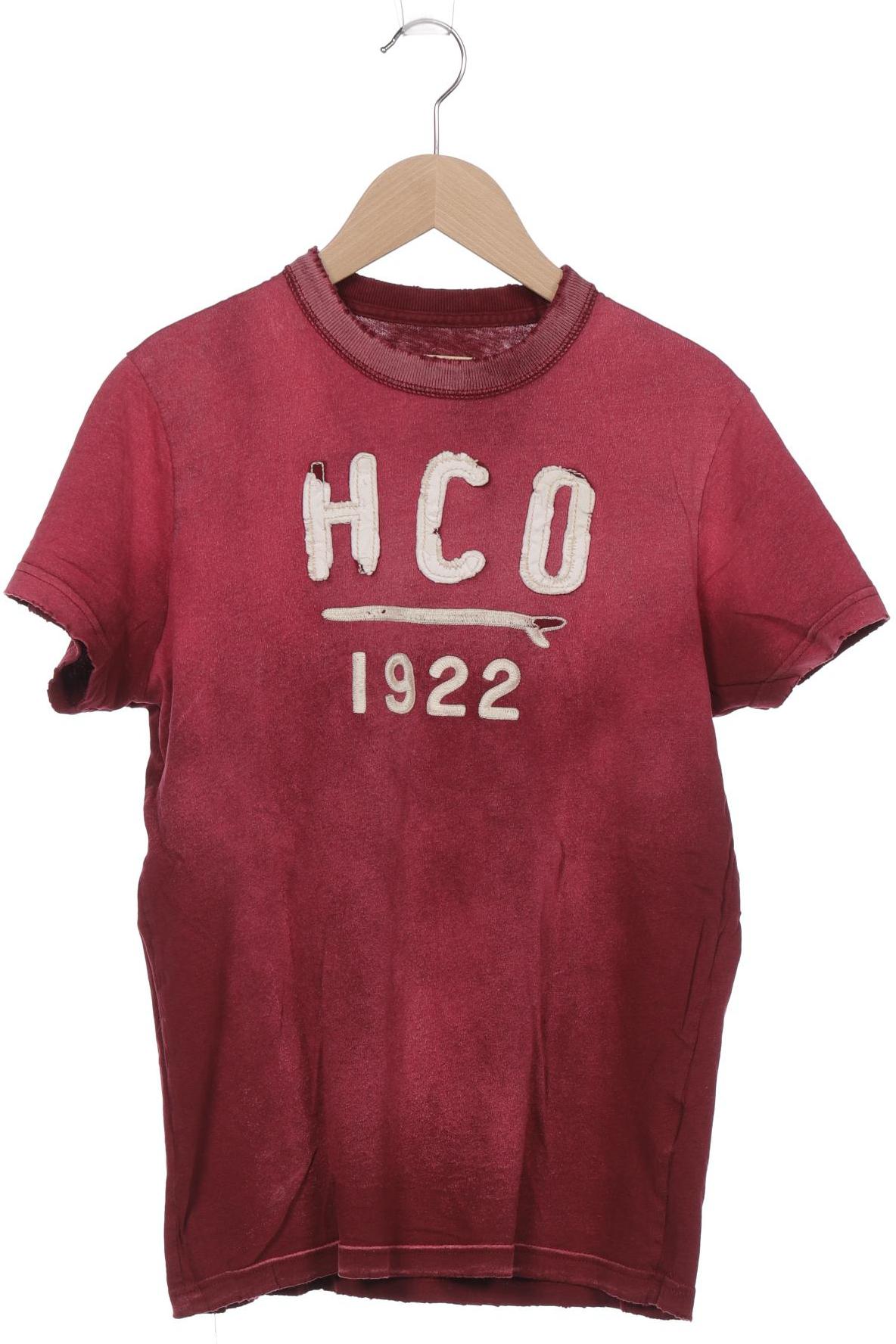 

Hollister Herren T-Shirt, bordeaux, Gr. 46