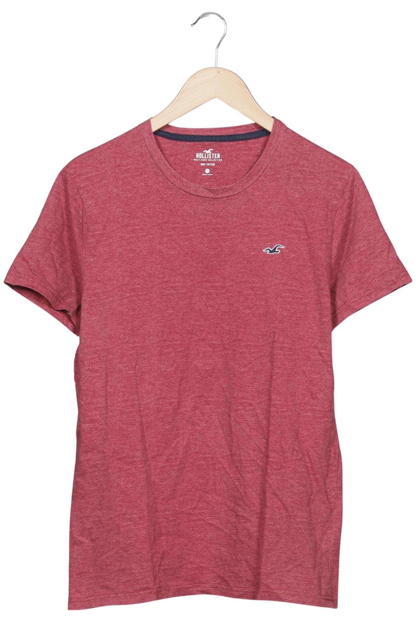 

Hollister Herren T-Shirt, rot, Gr. 48