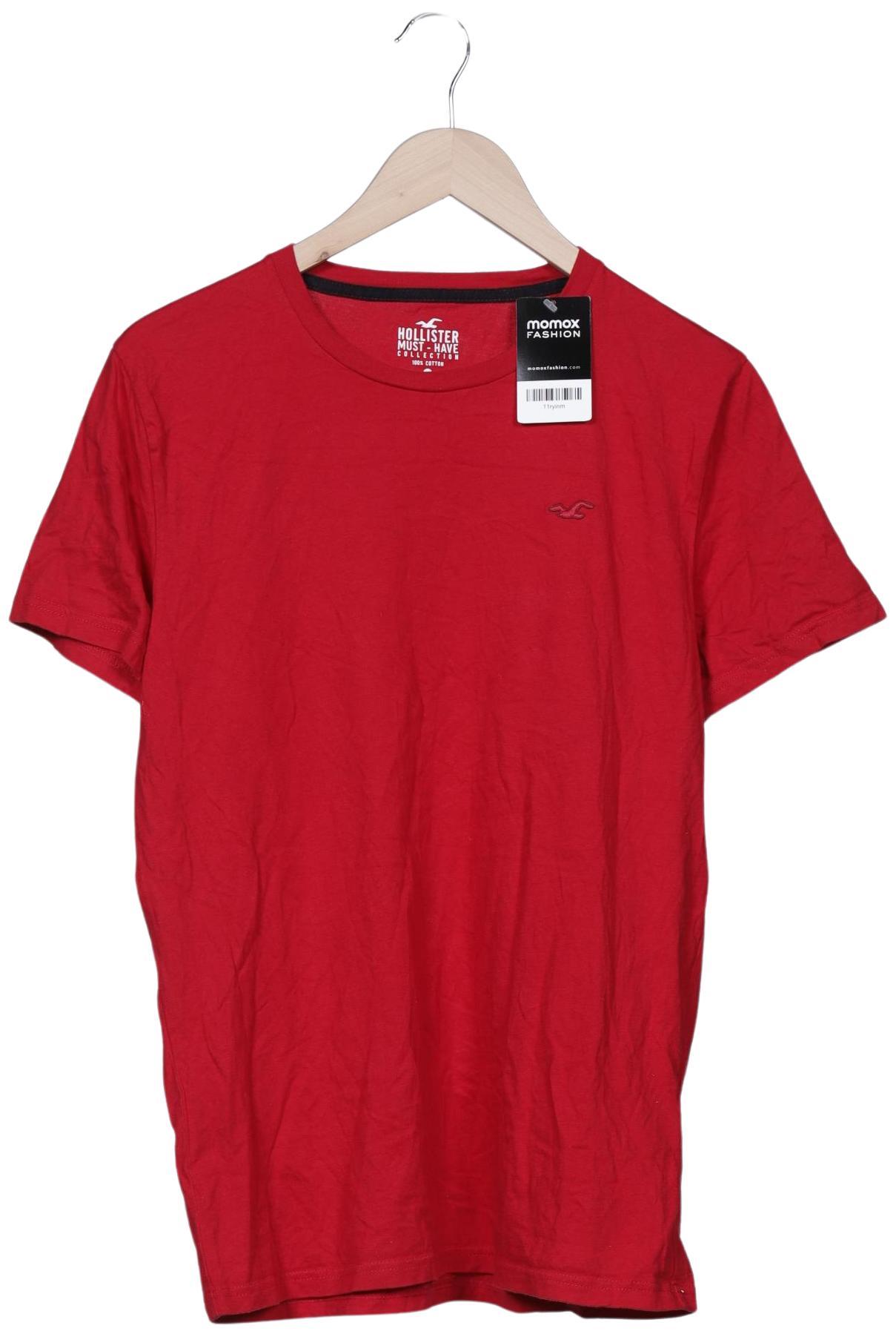 

Hollister Herren T-Shirt, rot, Gr. 48