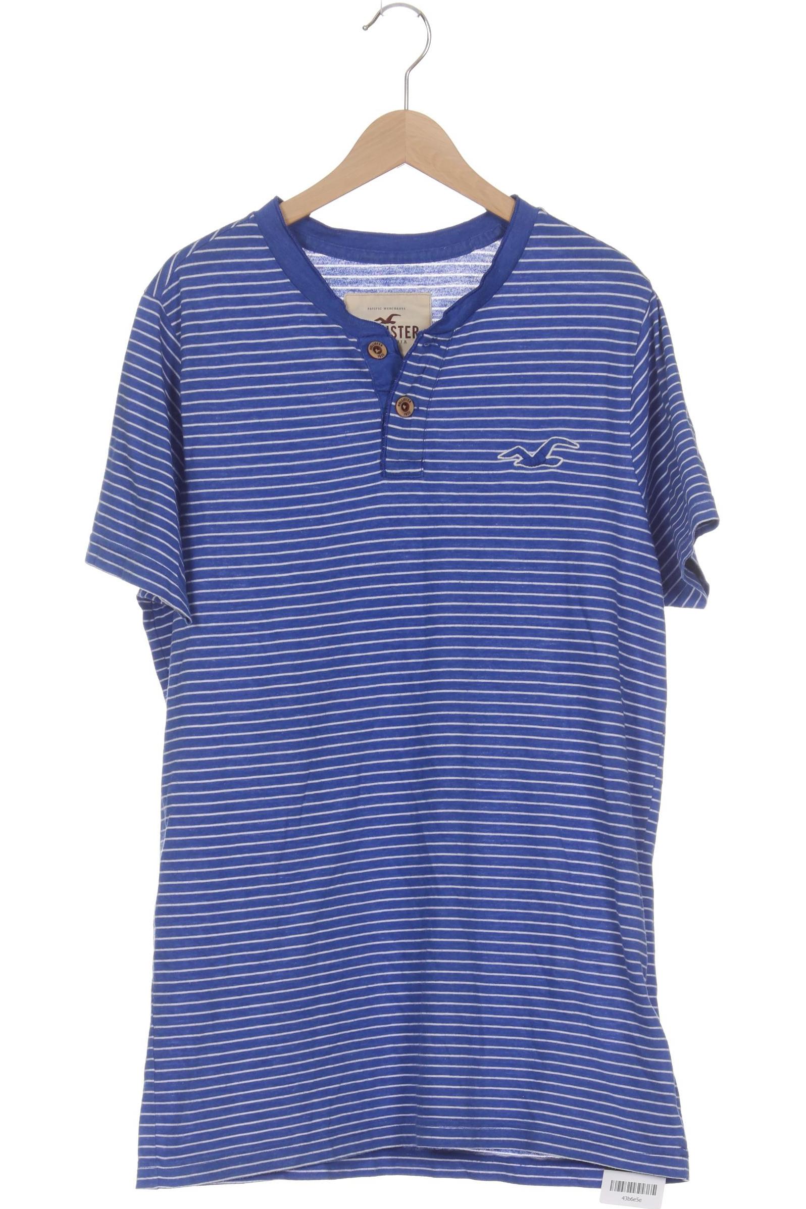 

Hollister Herren T-Shirt, blau, Gr.
