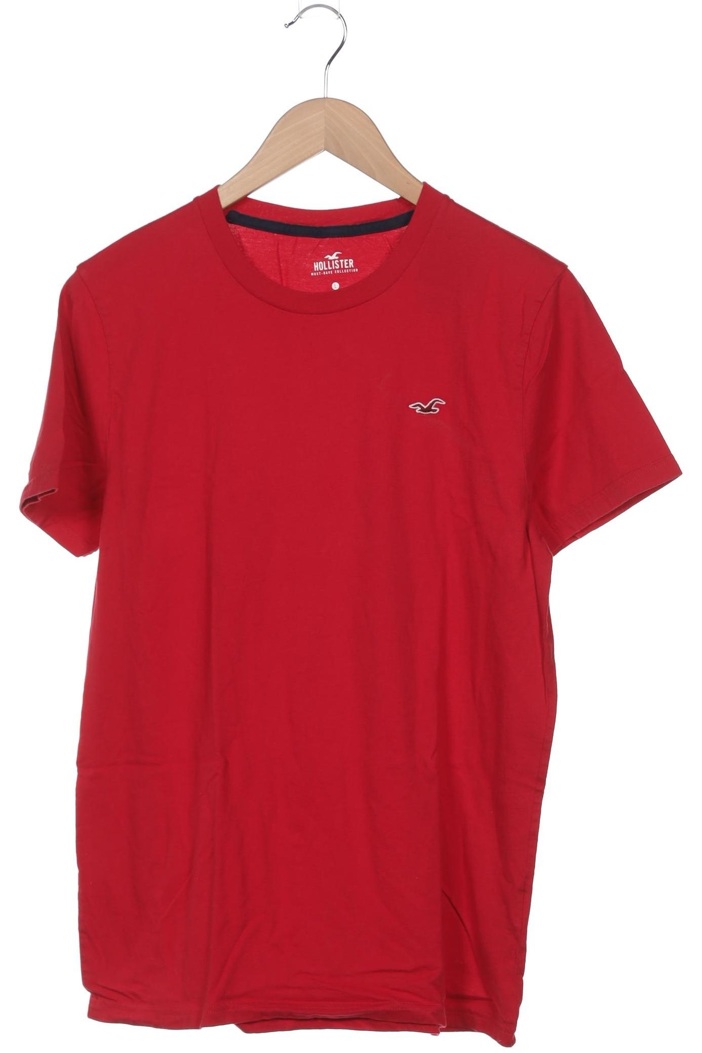 

Hollister Herren T-Shirt, rot, Gr. 52