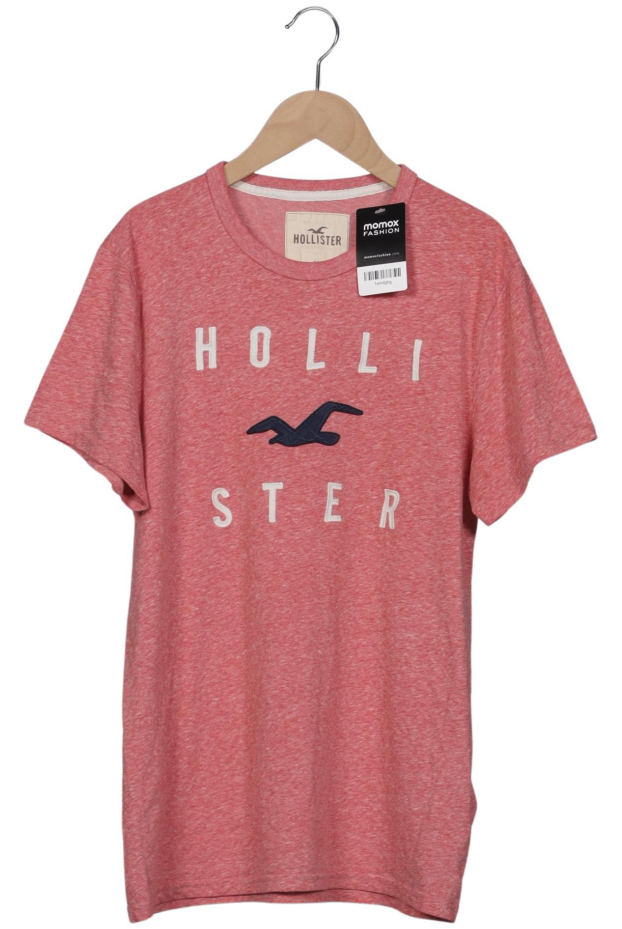 

Hollister Herren T-Shirt, rot, Gr. 48