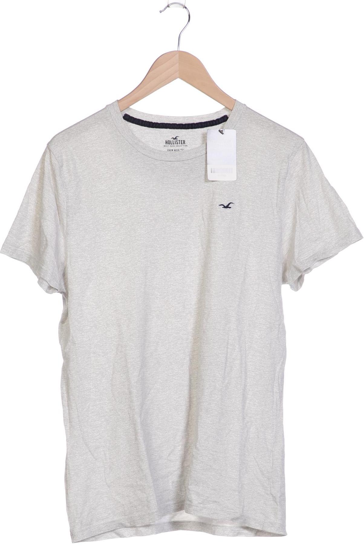 

Hollister Herren T-Shirt, grau, Gr. 48