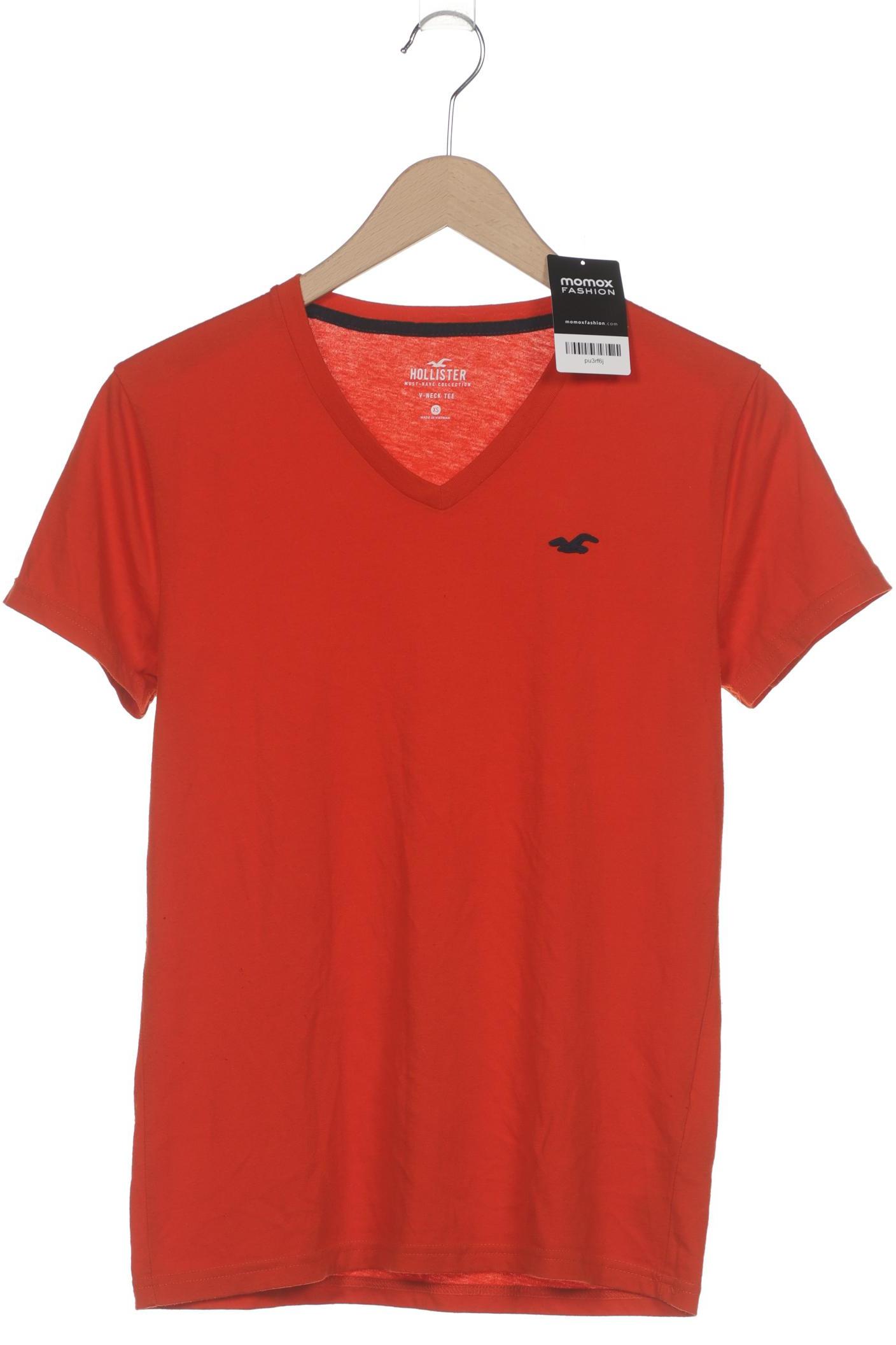 

Hollister Herren T-Shirt, orange, Gr. 44