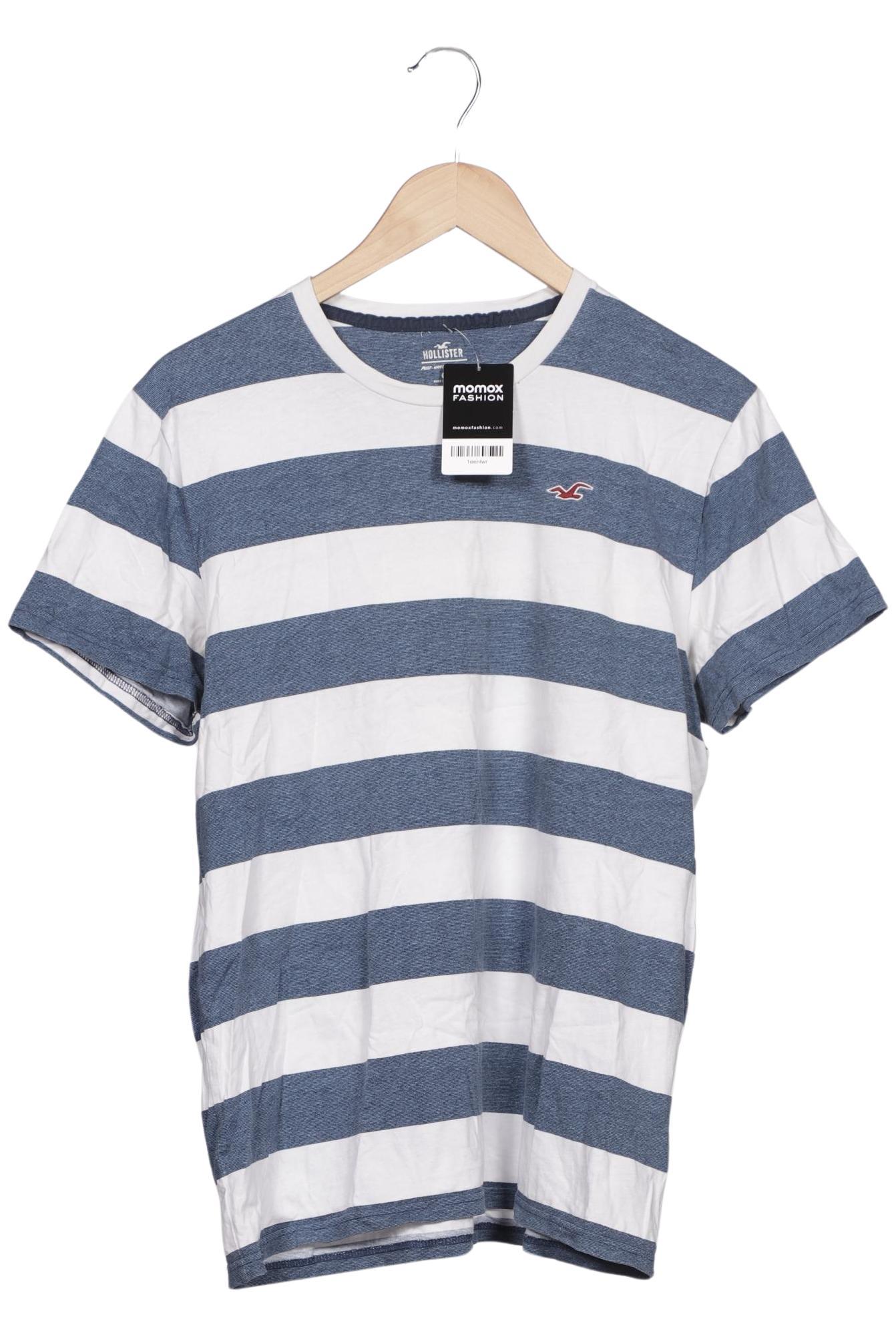 

Hollister Herren T-Shirt, blau, Gr. 52