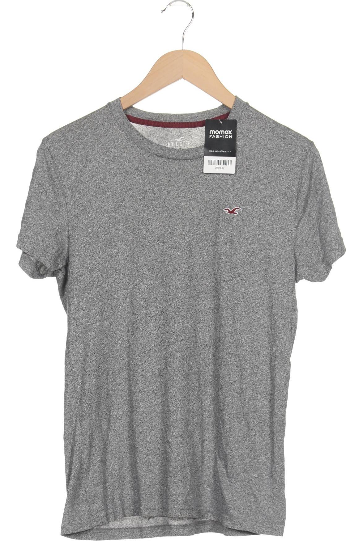 

Hollister Herren T-Shirt, grau, Gr. 46
