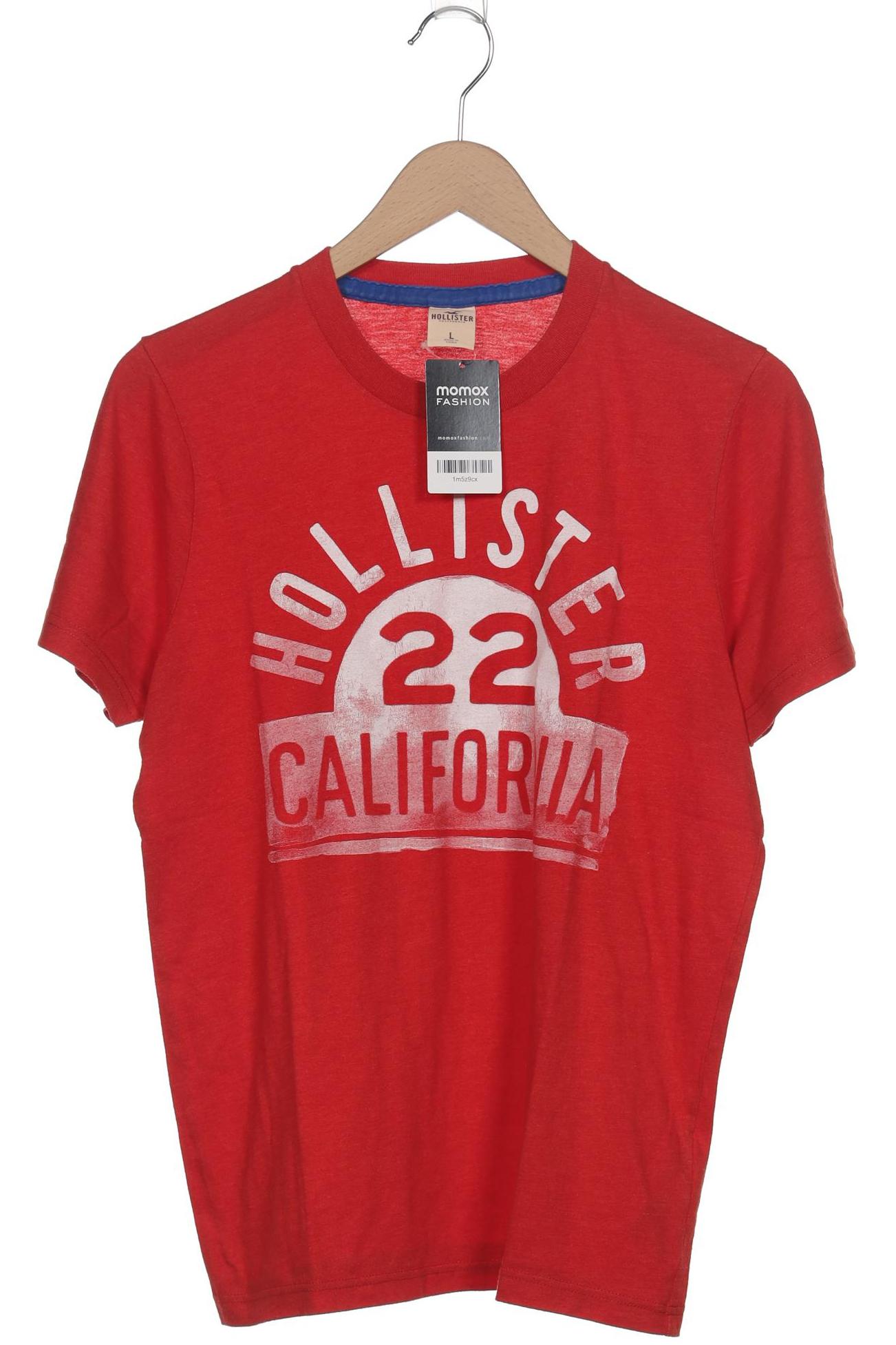 

Hollister Herren T-Shirt, rot, Gr. 52