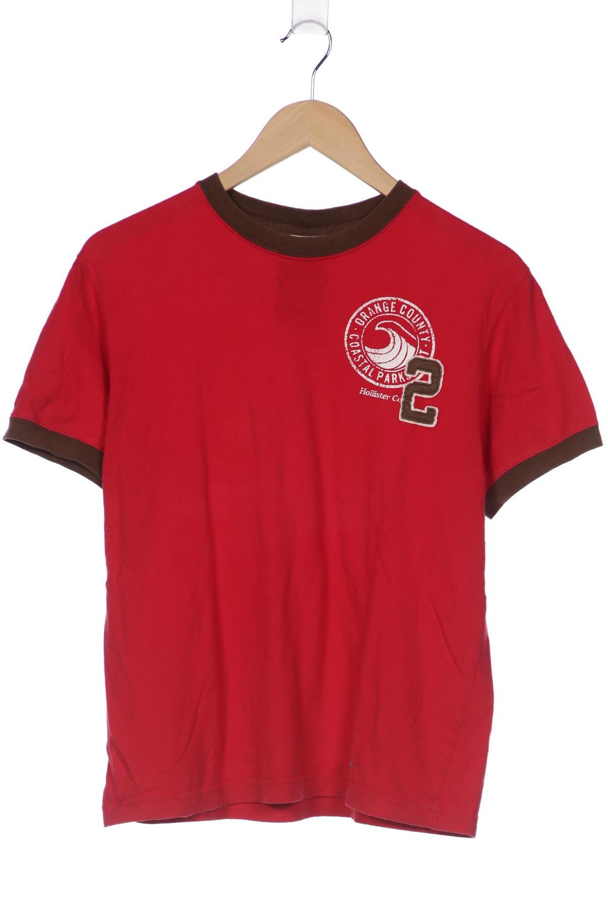 

Hollister Herren T-Shirt, rot, Gr. 48