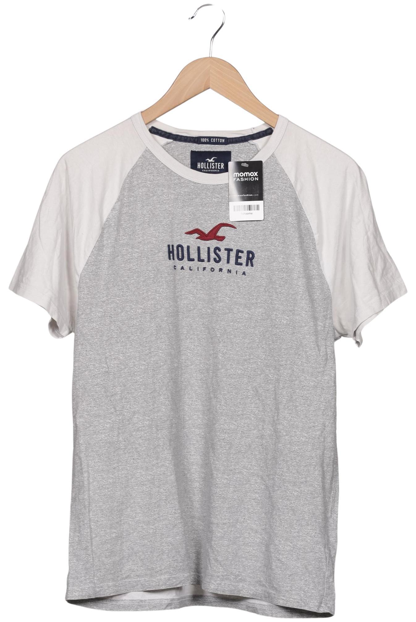 

Hollister Herren T-Shirt, grau, Gr. 52