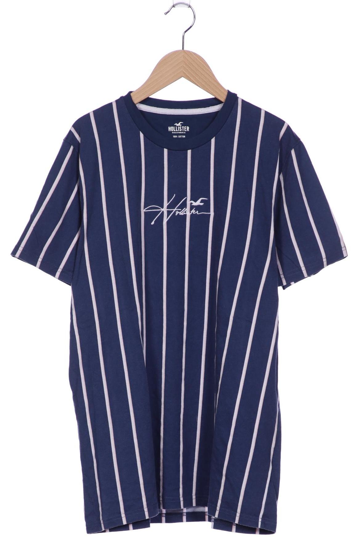 

Hollister Herren T-Shirt, blau, Gr. 52