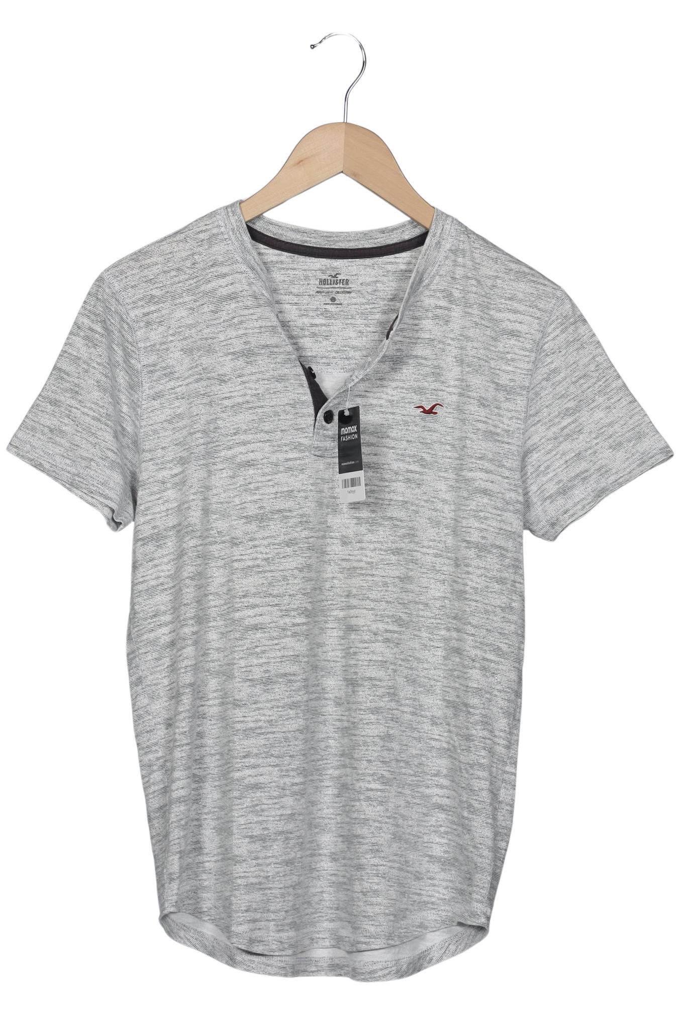 

Hollister Herren T-Shirt, grau, Gr. 46
