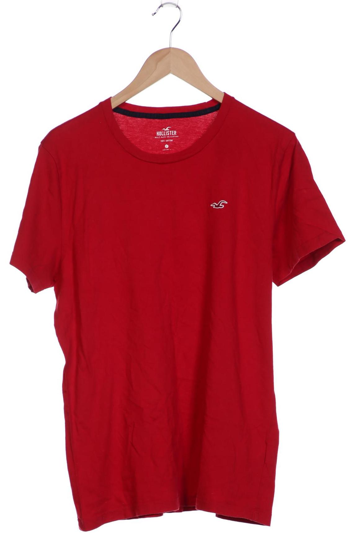 

Hollister Herren T-Shirt, rot, Gr. 52